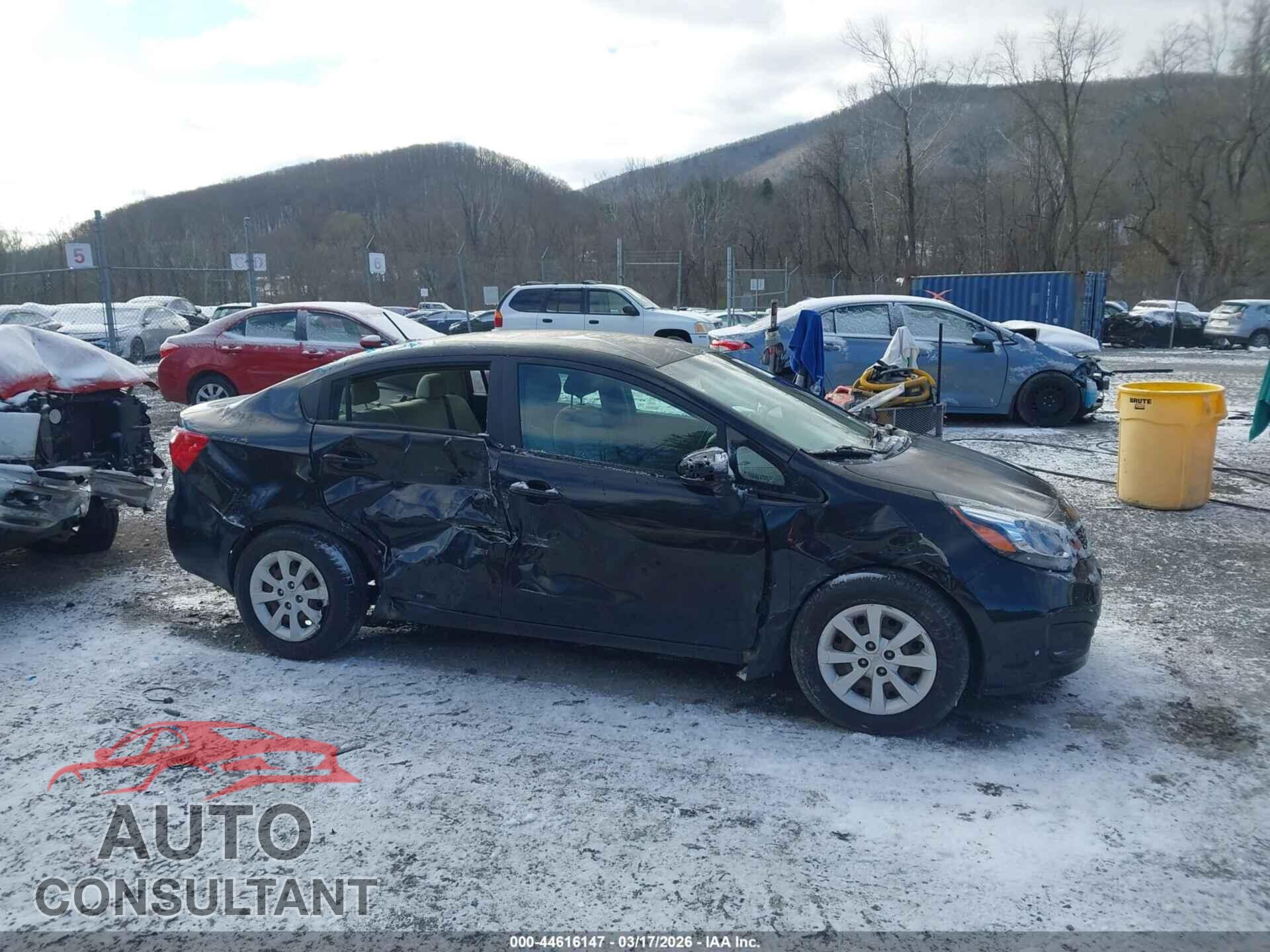 KIA RIO 2013 - KNADN4A33D6150705