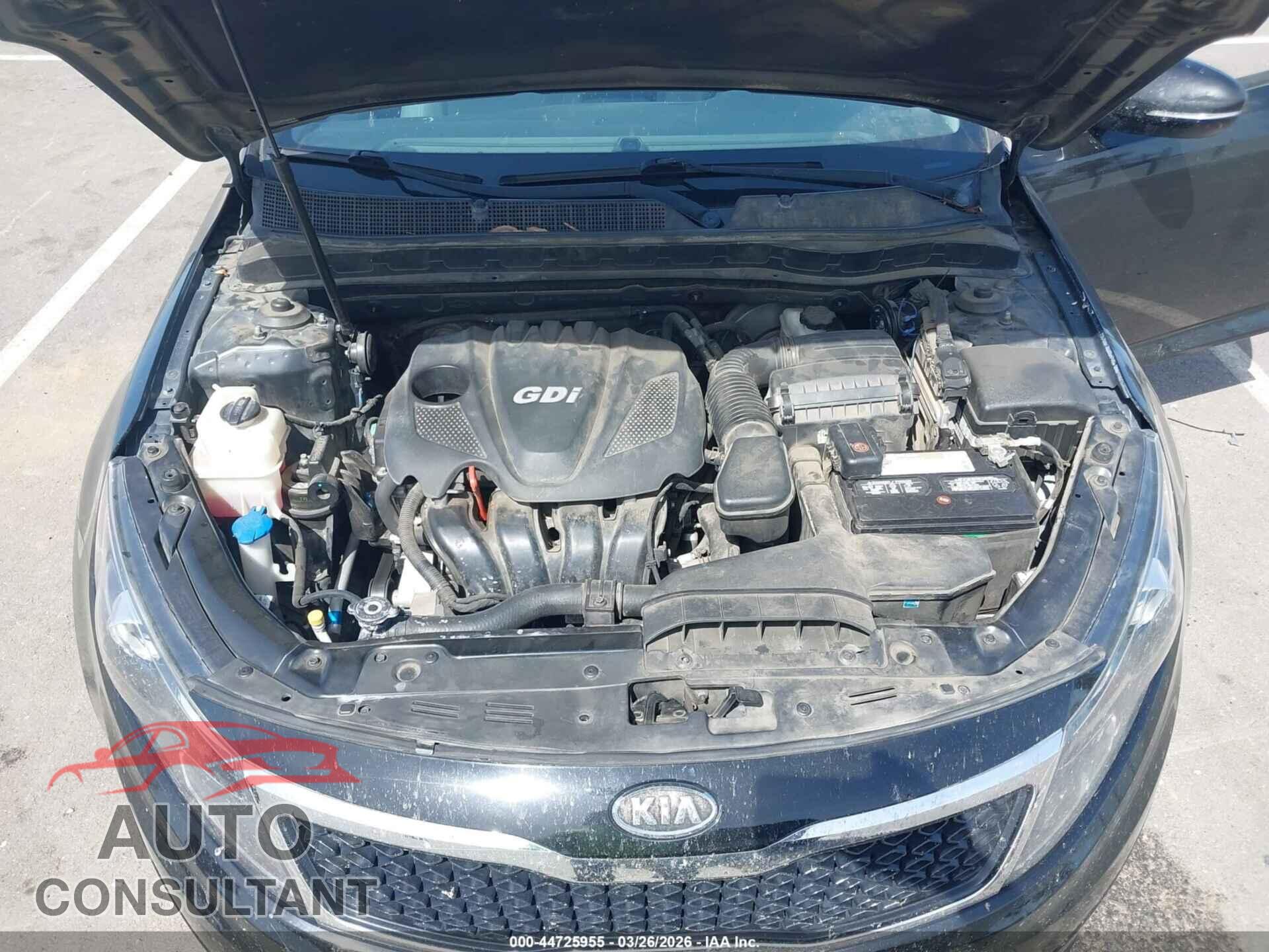 KIA OPTIMA 2012 - KNAGM4A76C5290559