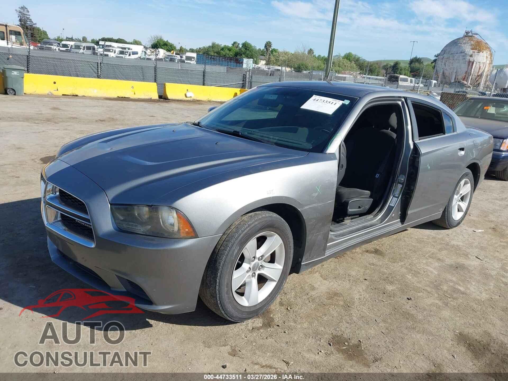 DODGE CHARGER 2012 - 2C3CDXBG7CH302992