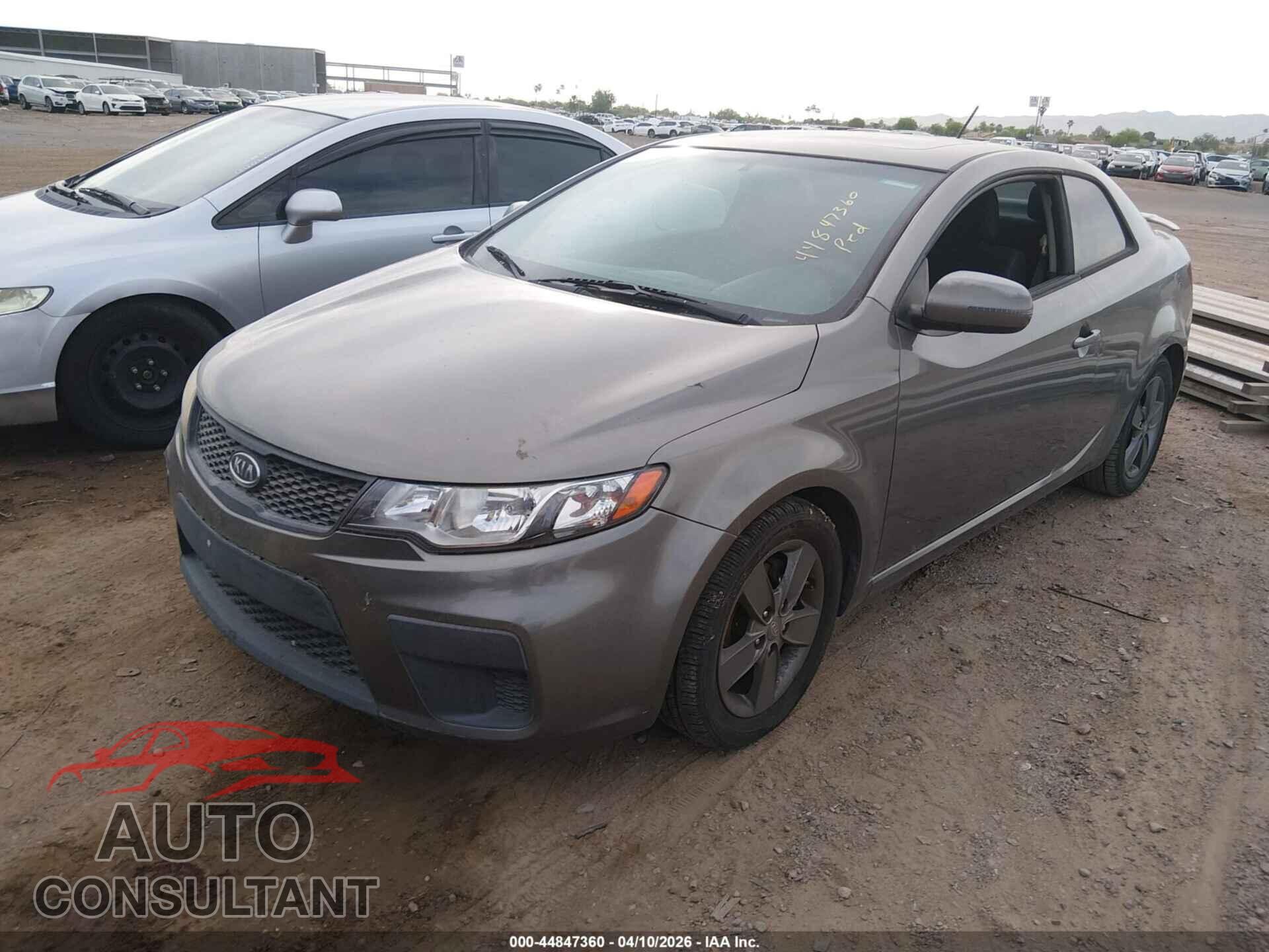 KIA FORTE KOUP 2011 - KNAFU6A20B5450901