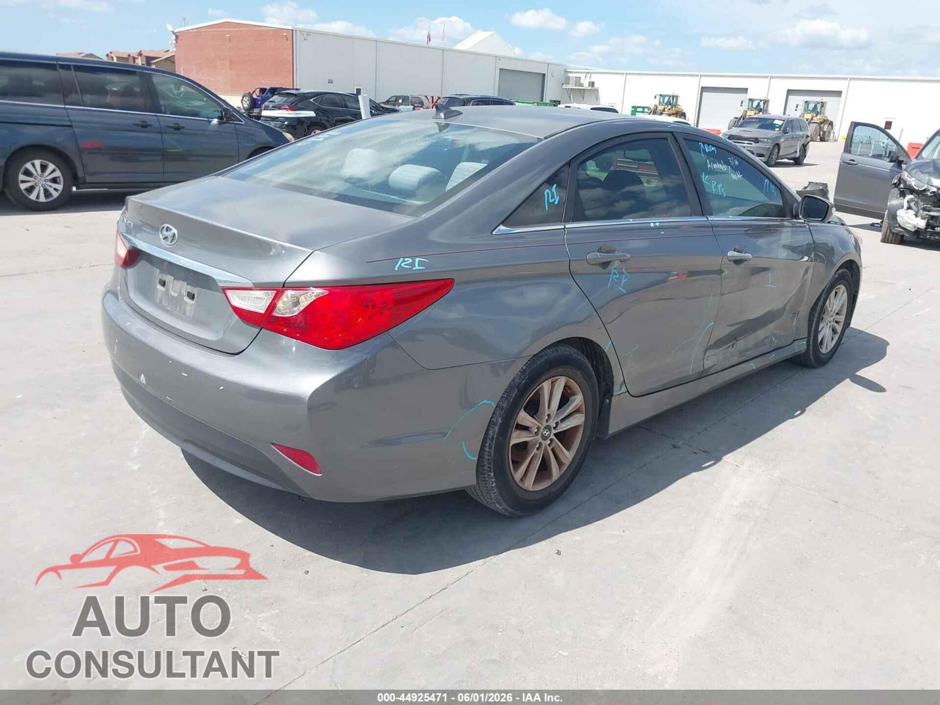 HYUNDAI SONATA 2014 - 5NPEB4AC9EH924608