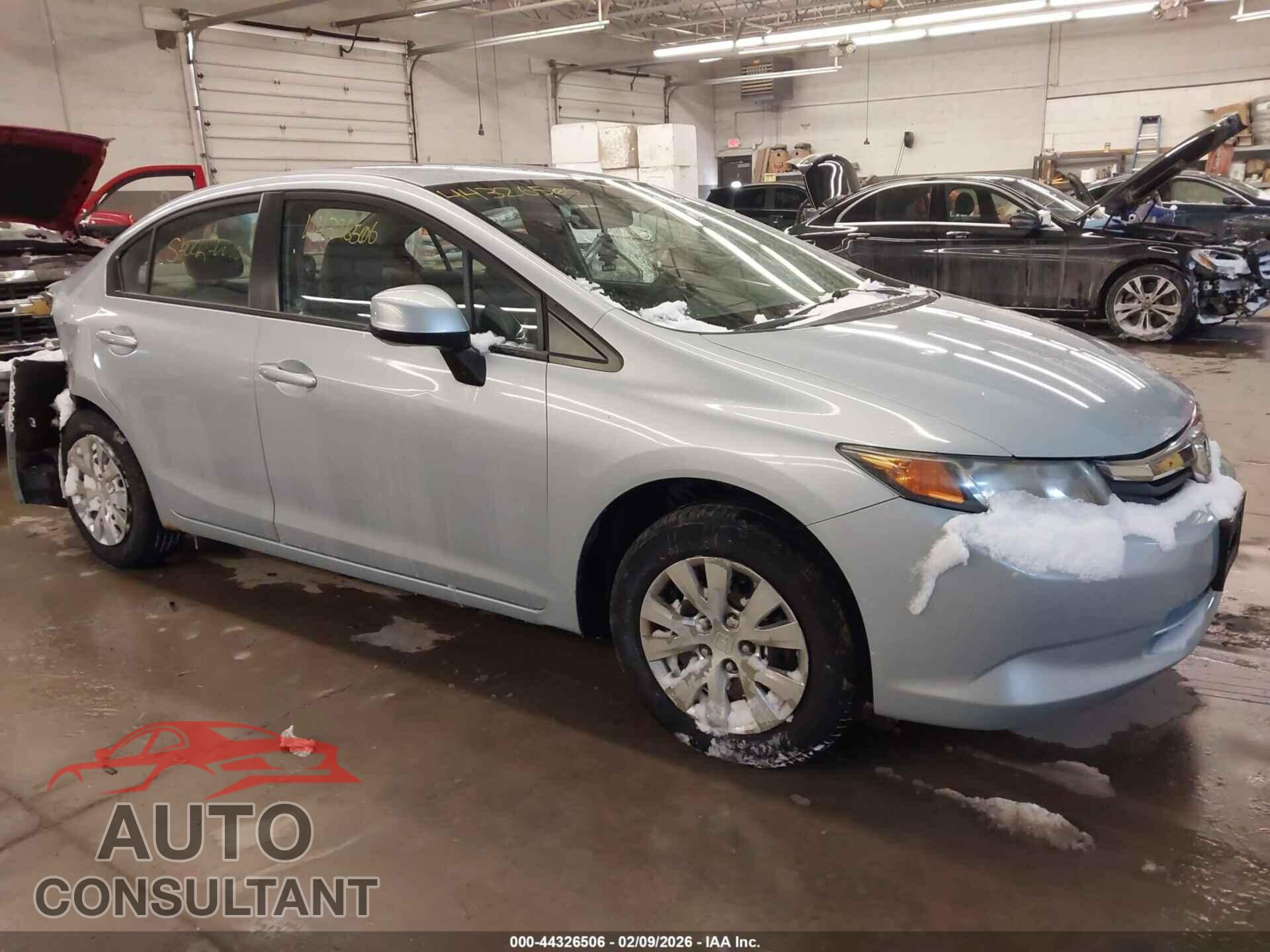 HONDA CIVIC 2012 - 2HGFB2F50CH524608