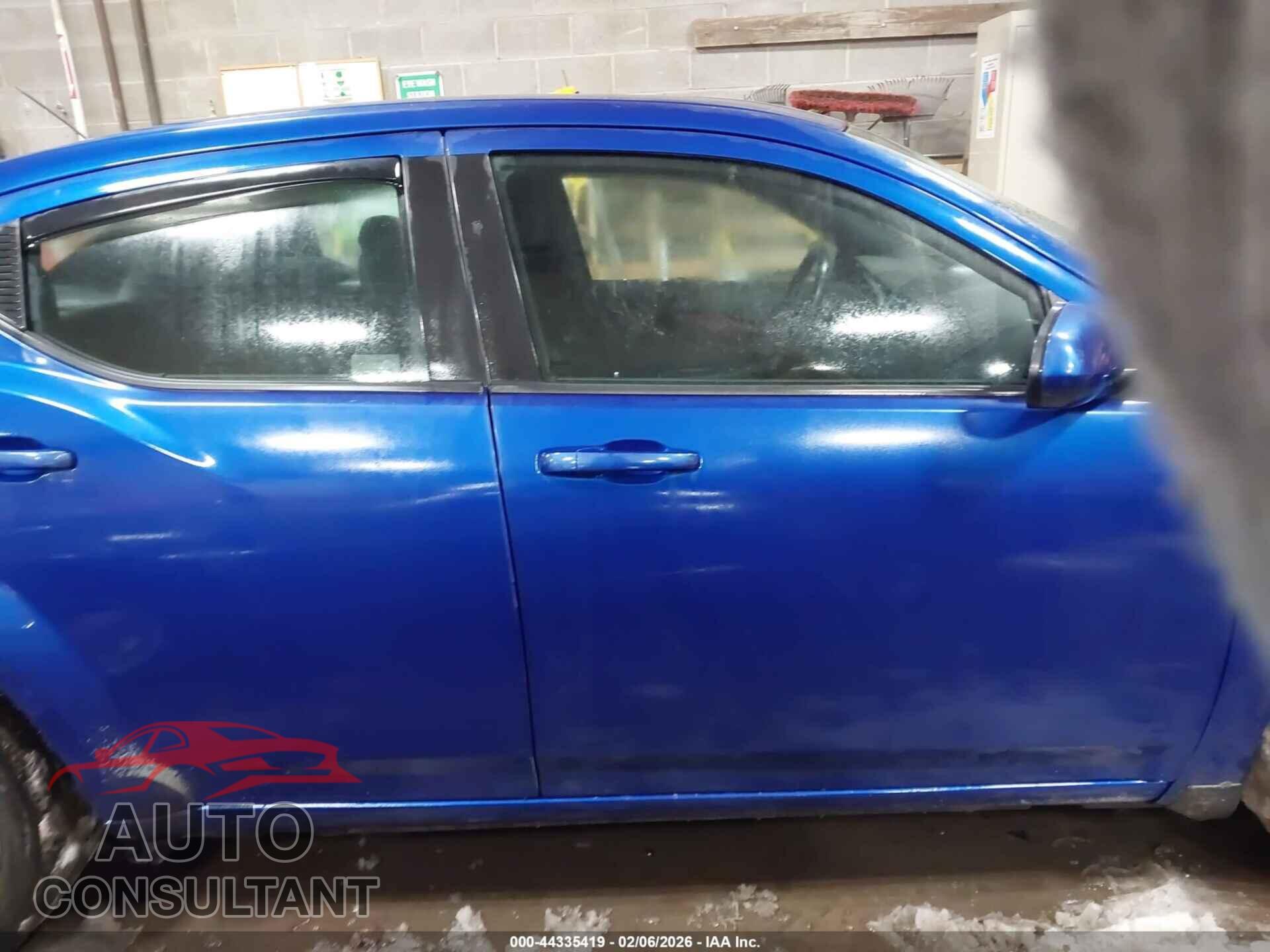DODGE AVENGER 2012 - 1C3CDZEG3CN165502