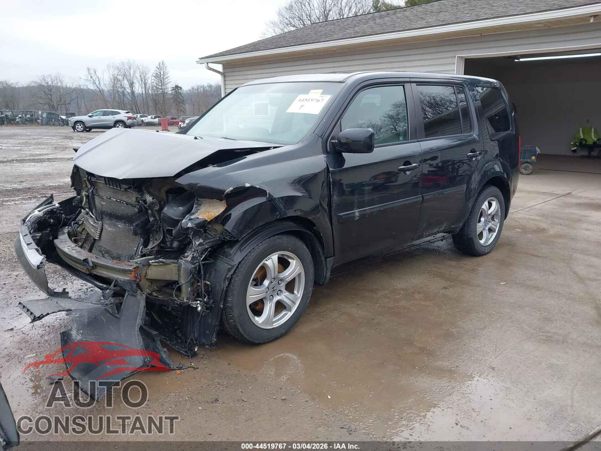 HONDA PILOT 2012 - 5FNYF4H56CB023457