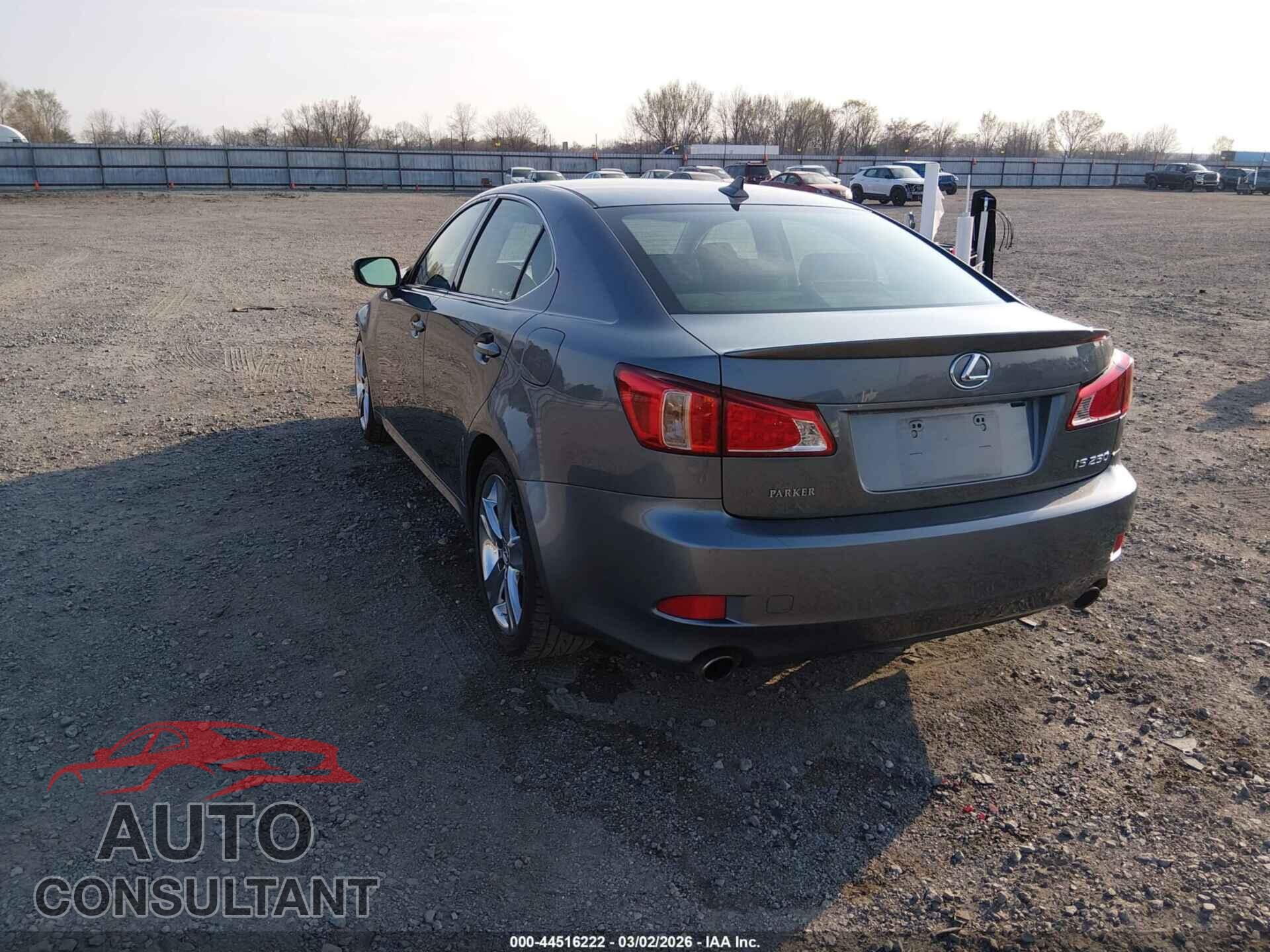 LEXUS IS 250 2013 - JTHBF5C29D5188834