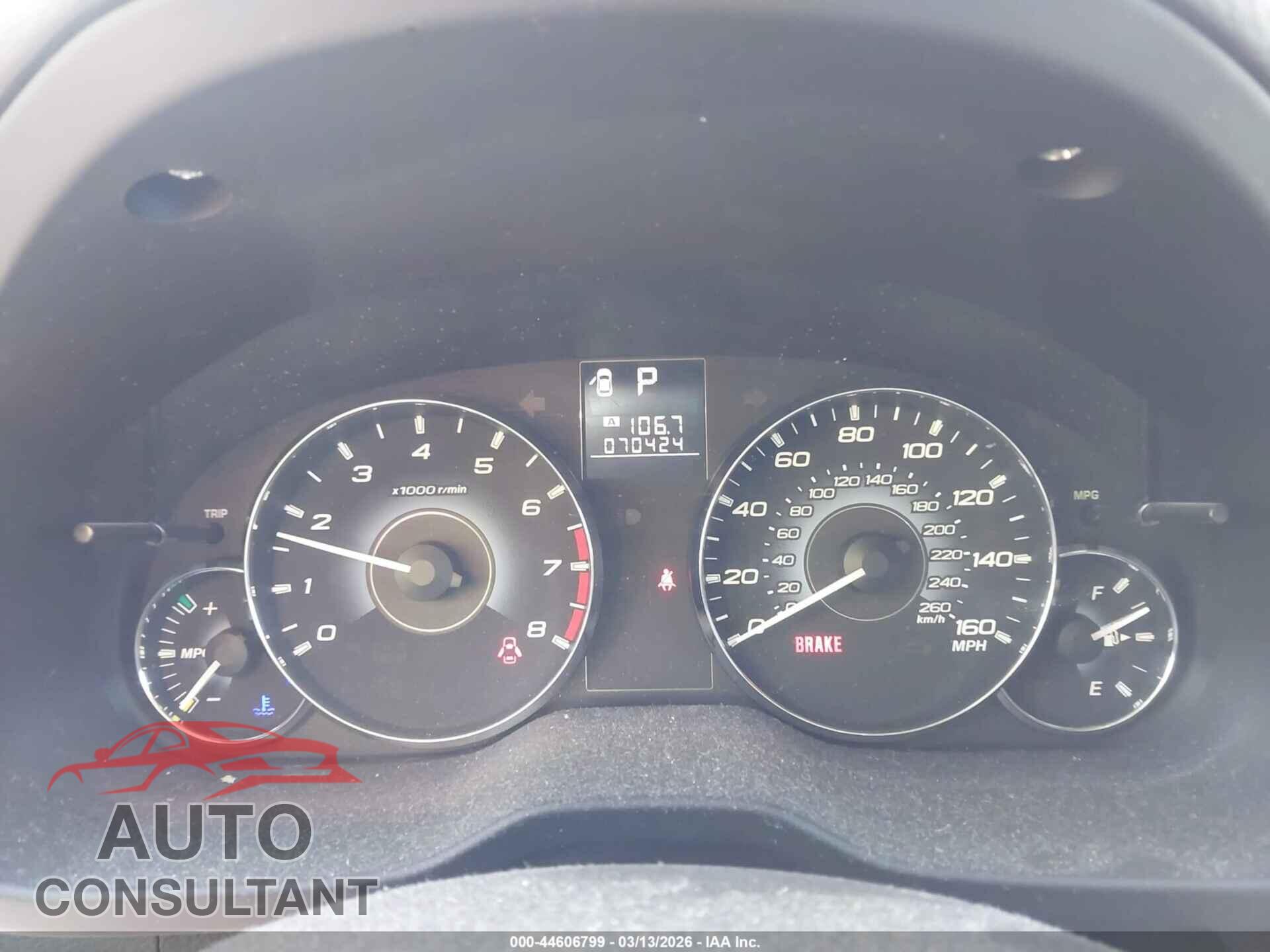 SUBARU OUTBACK 2010 - 4S4BRDFC8A2311684