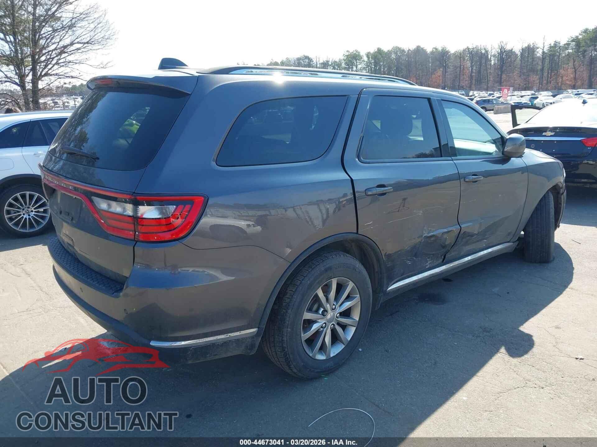 DODGE DURANGO 2017 - 1C4RDJAG0HC961138