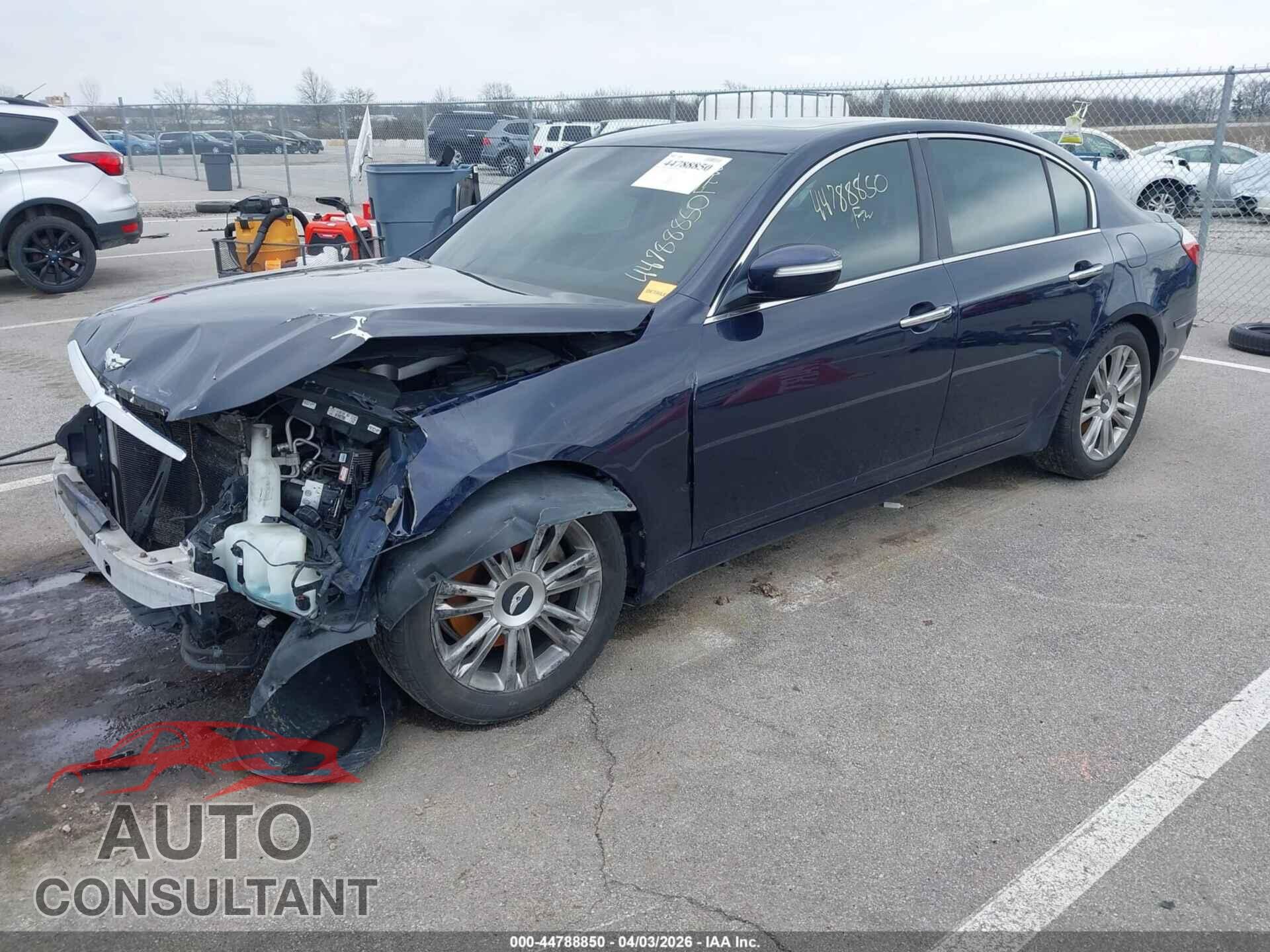 HYUNDAI GENESIS 2010 - KMHGC4DE4AU080993
