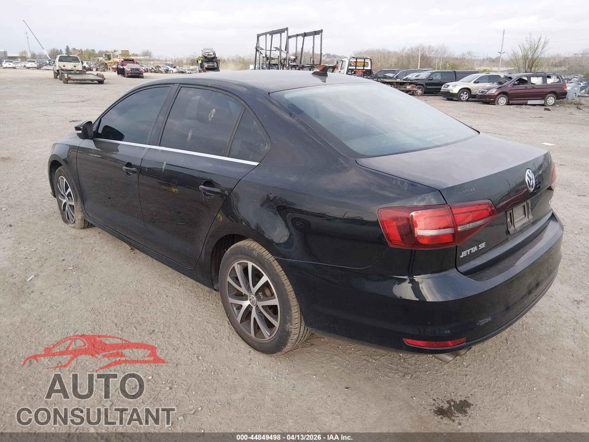 VOLKSWAGEN JETTA 2017 - 3VWDB7AJ8HM263161