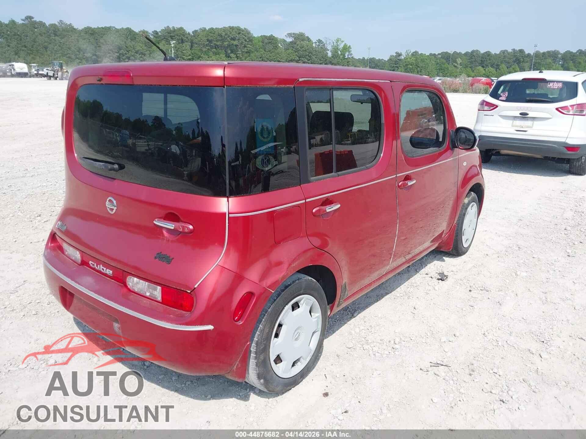 NISSAN CUBE 2011 - JN8AZ2KR8BT211678