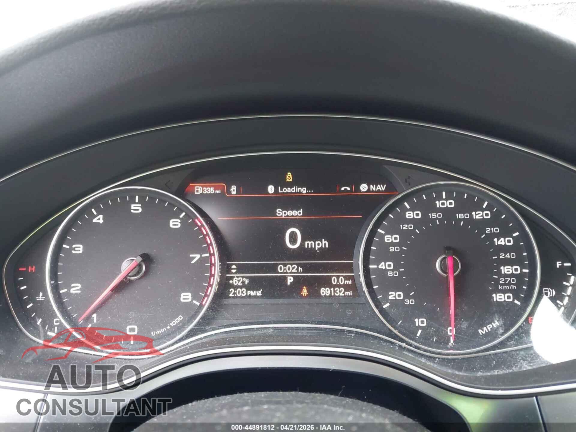 AUDI A6 2015 - WAUGFAFC2FN034146