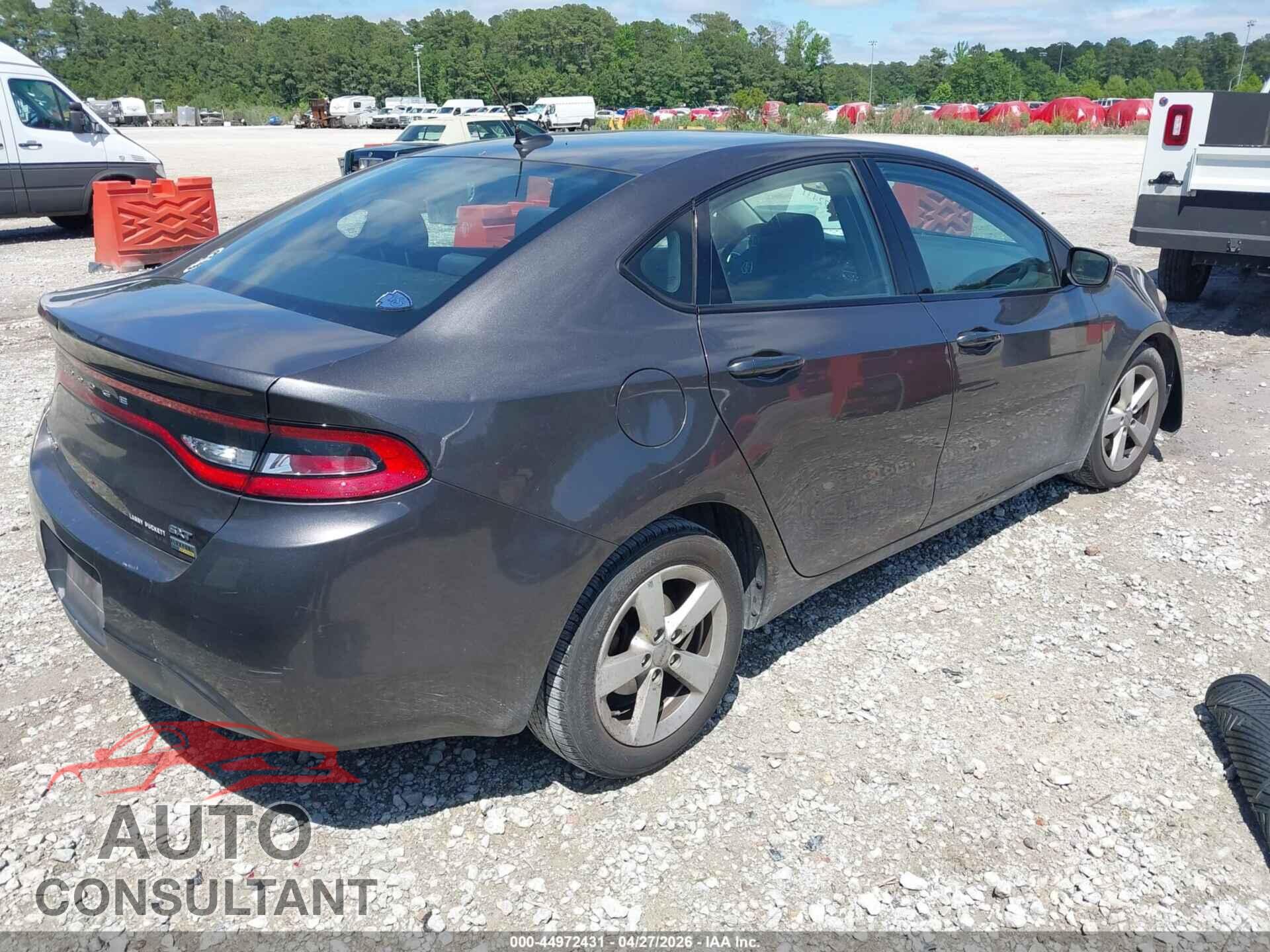 DODGE DART 2016 - 1C3CDFBA4GD591399