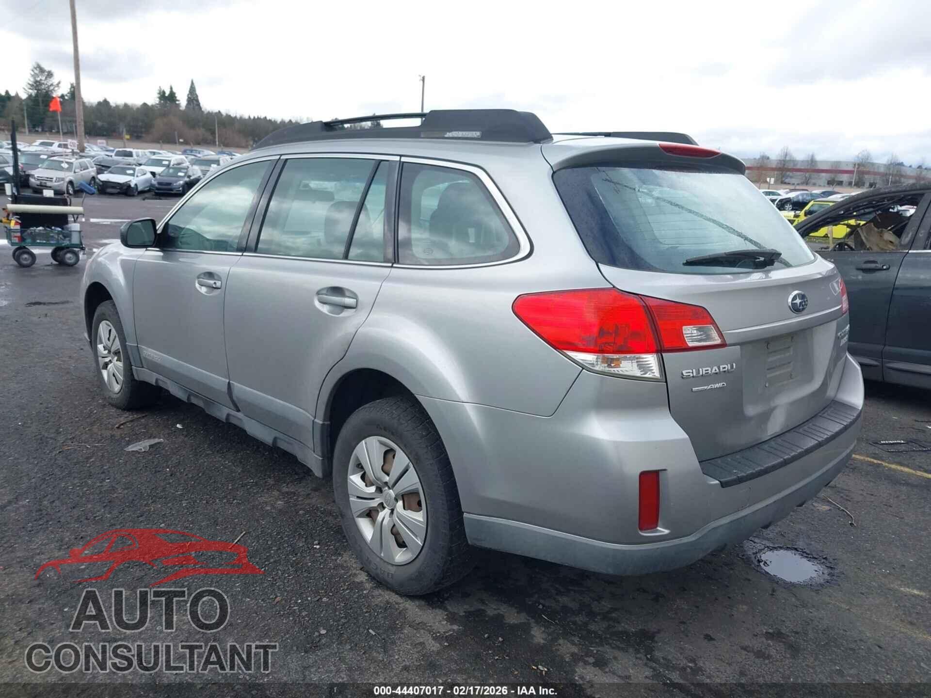SUBARU OUTBACK 2010 - 4S4BRBAC0A3323446