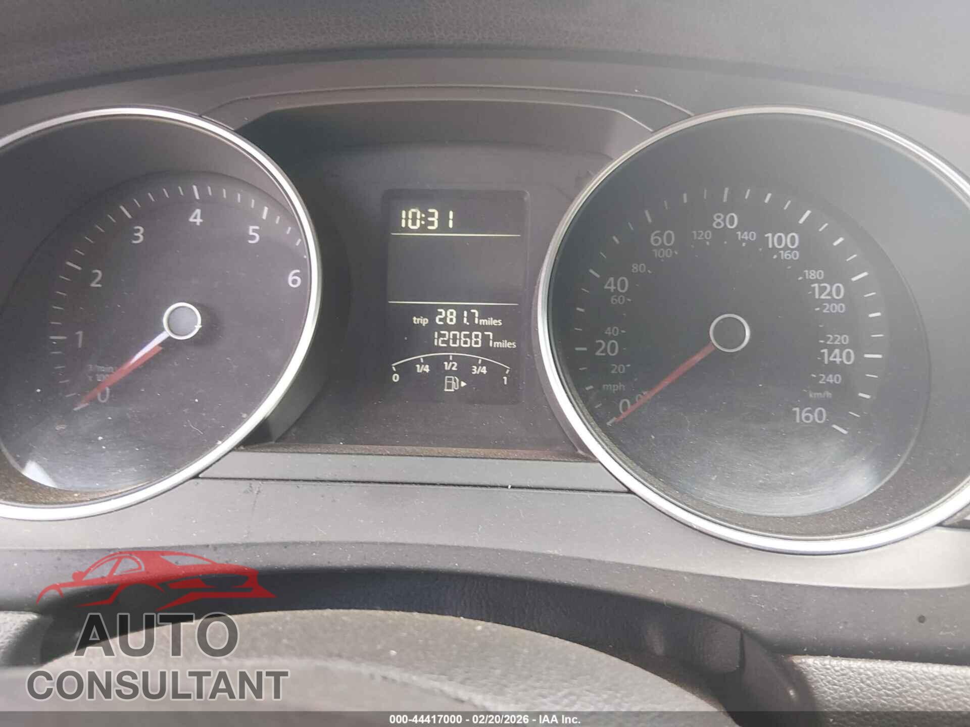 VOLKSWAGEN JETTA 2017 - 3VW2B7AJ9HM416055