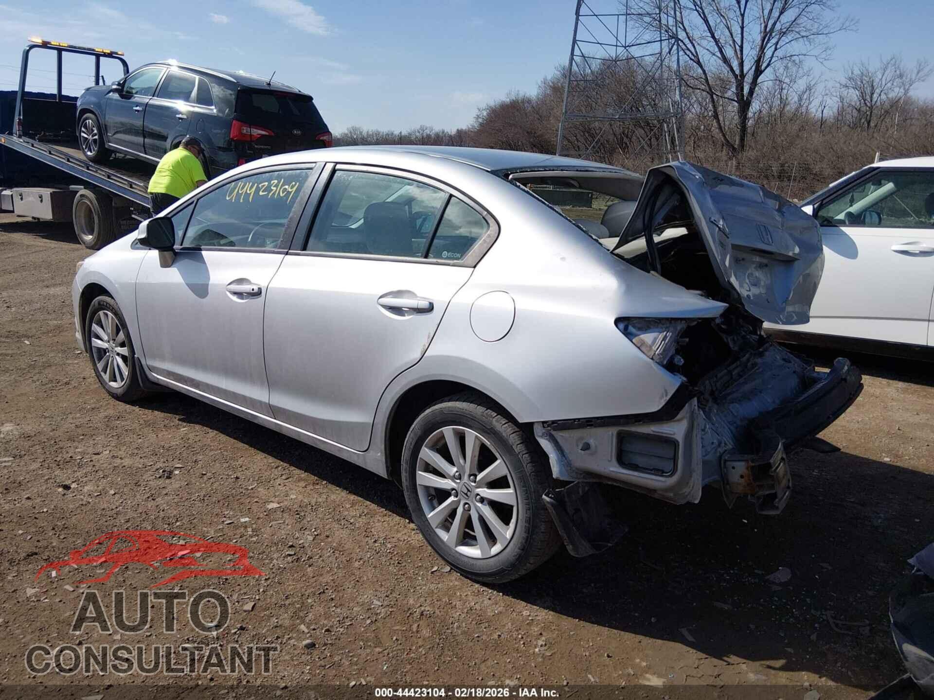 HONDA CIVIC 2012 - 2HGFB2F84CH598897