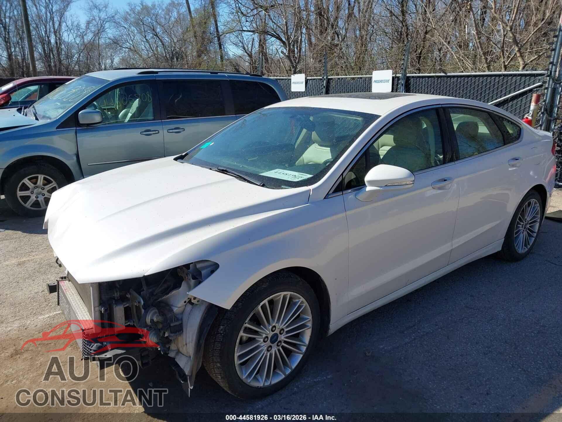 FORD FUSION 2013 - 3FA6P0H98DR113277
