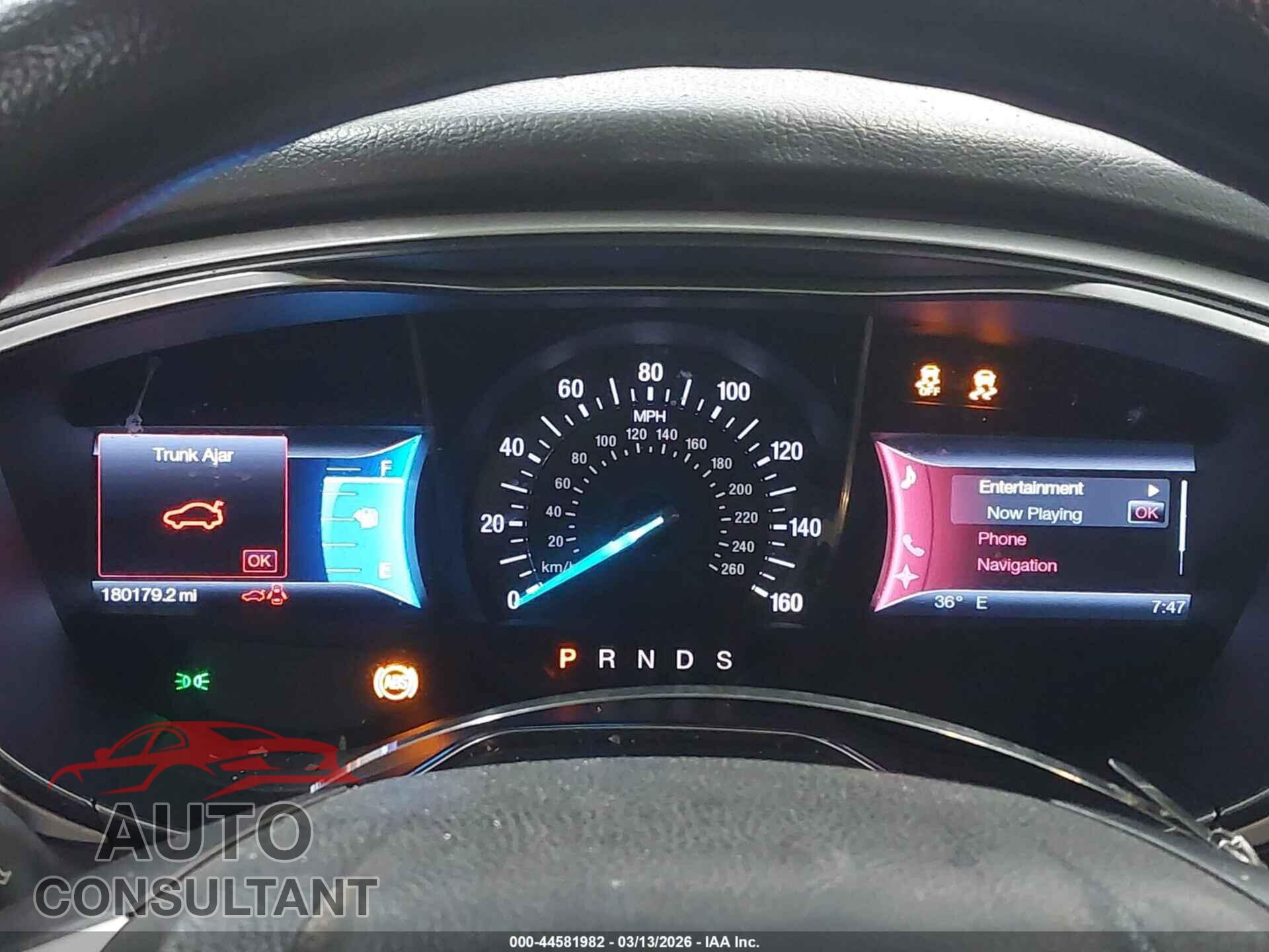 FORD FUSION 2014 - 1FA6P0HD1E5367986