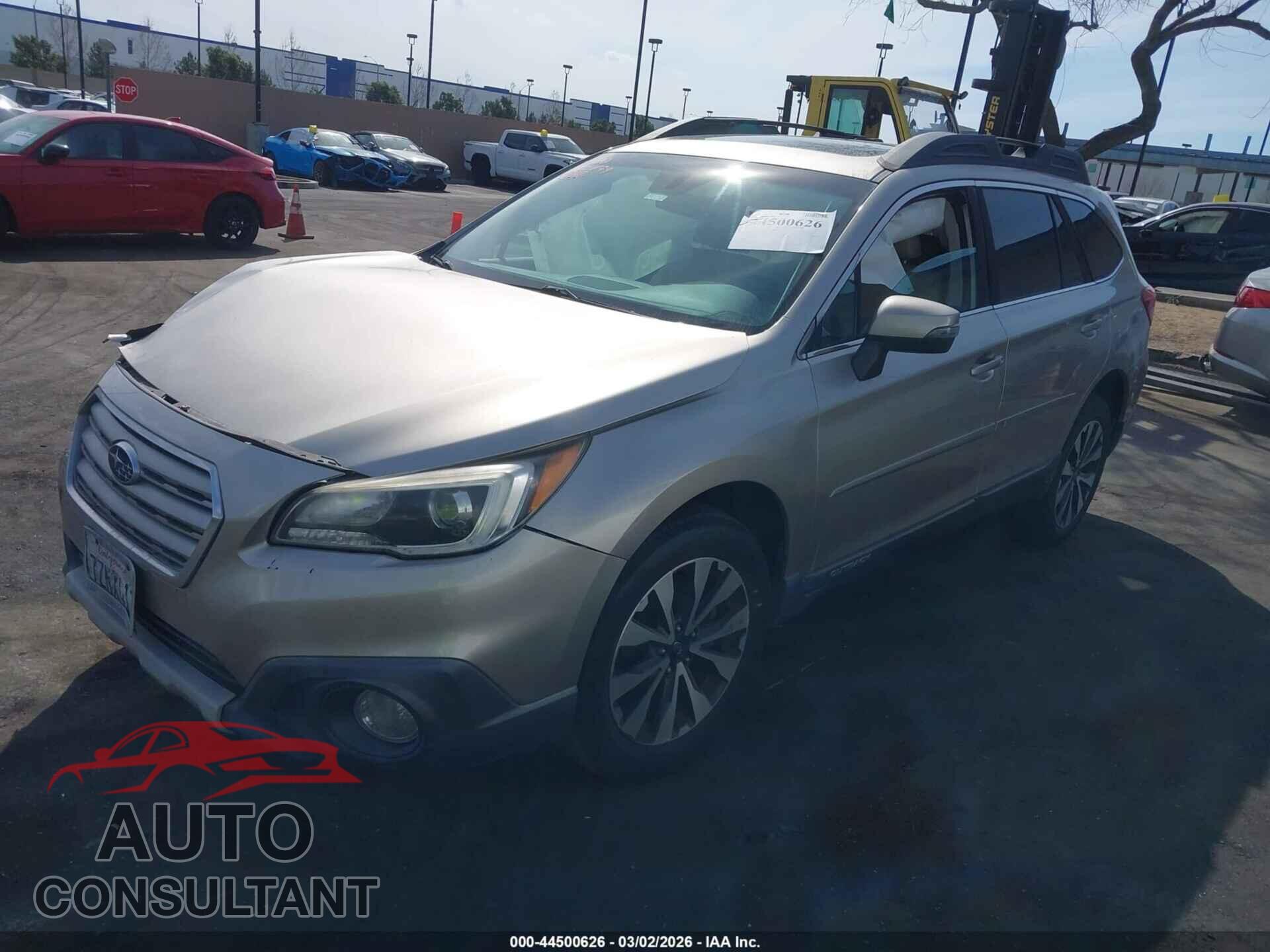 SUBARU OUTBACK 2017 - 4S4BSANC7H3413163