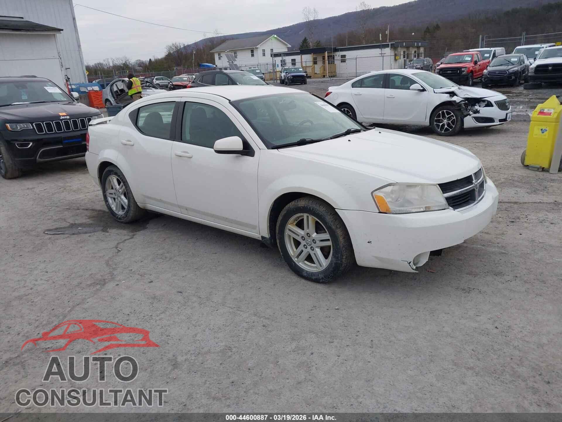 DODGE AVENGER 2010 - 1B3CC5FB8AN151734
