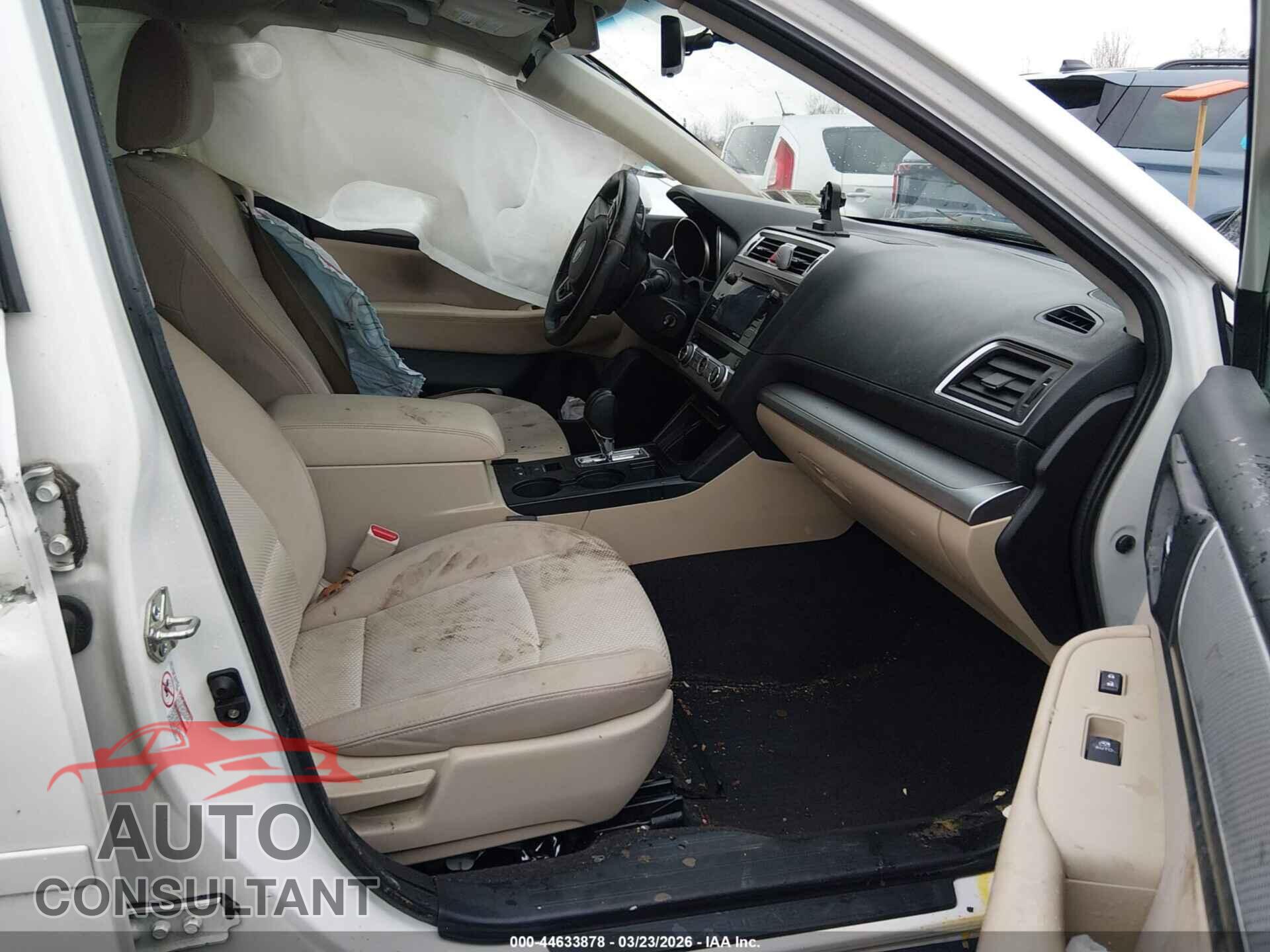 SUBARU OUTBACK 2017 - 4S4BSACC1H3413503