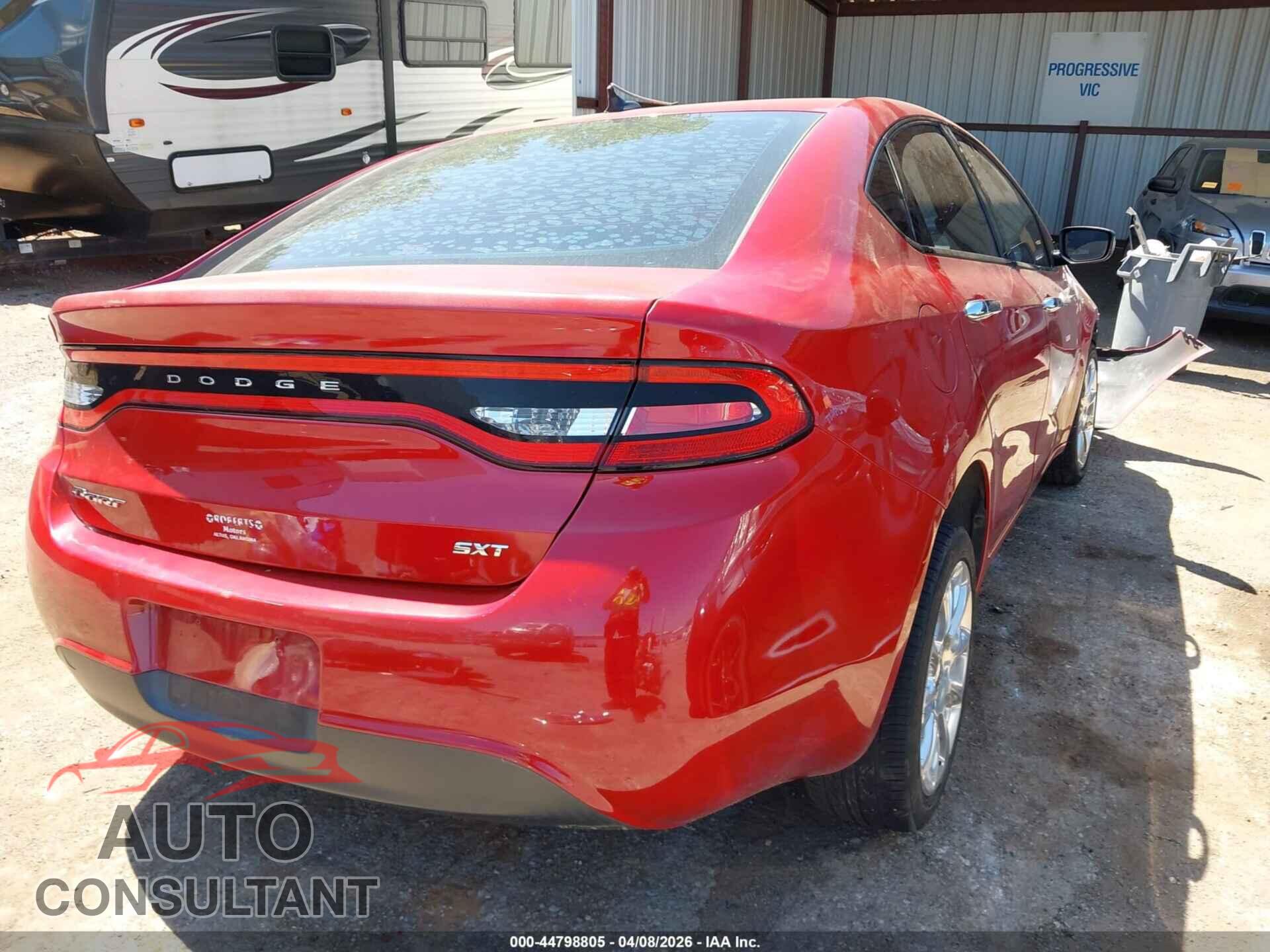 DODGE DART 2016 - 1C3CDFFA4GD821095