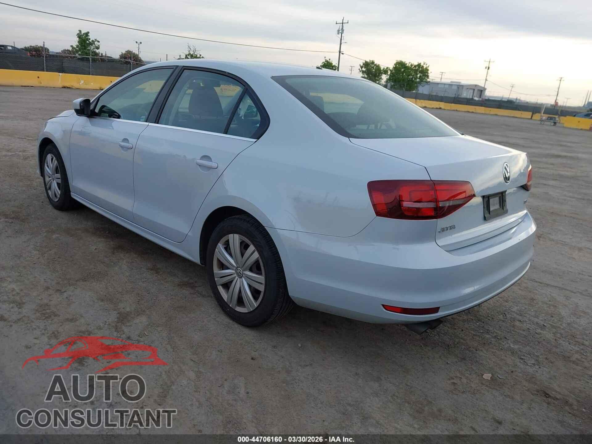 VOLKSWAGEN JETTA 2017 - 3VW2B7AJ6HM406745