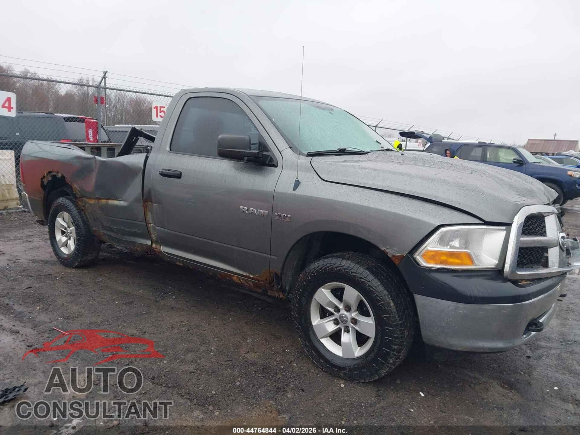 DODGE RAM 1500 2010 - 3D7JV1ET6AG192056