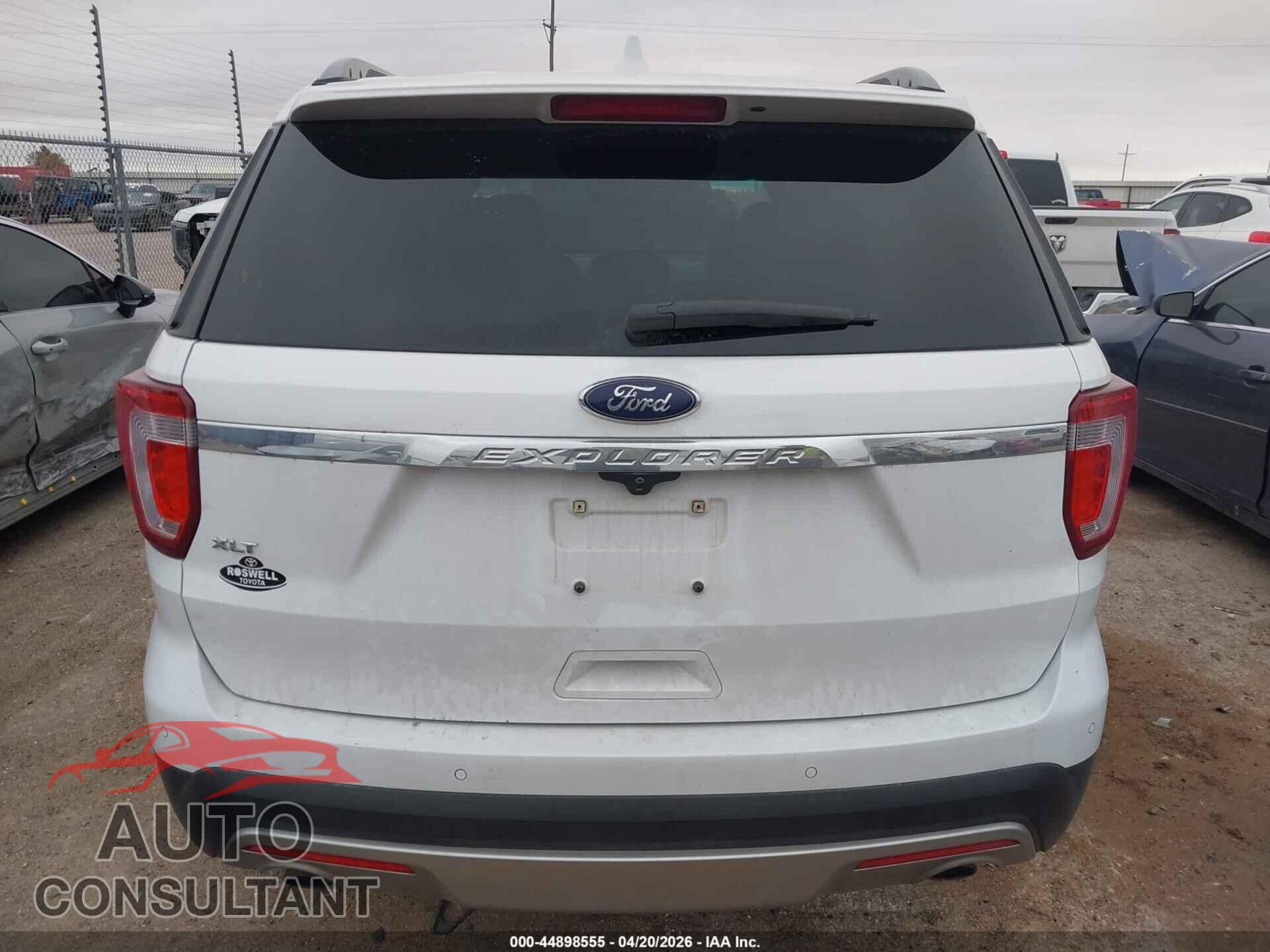 FORD EXPLORER 2017 - 1FM5K7D80HGA33443