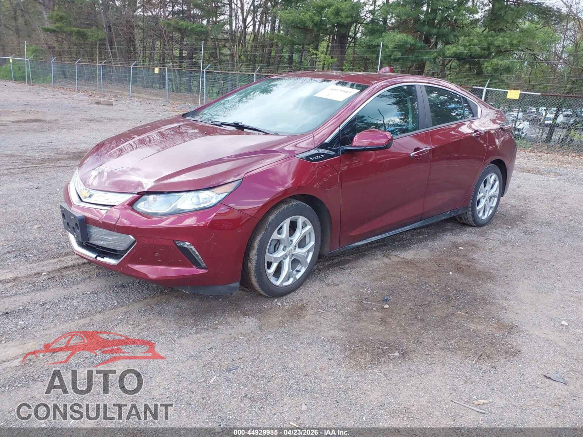CHEVROLET VOLT 2016 - 1G1RD6S55GU130679