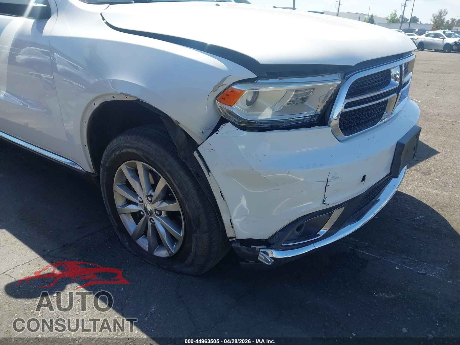DODGE DURANGO 2017 - 1C4RDHAG5HC629320