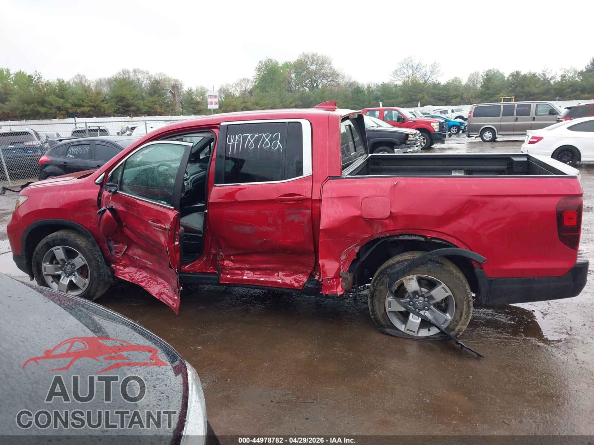 HONDA RIDGELINE 2025 - 5FPYK3F54SB032155