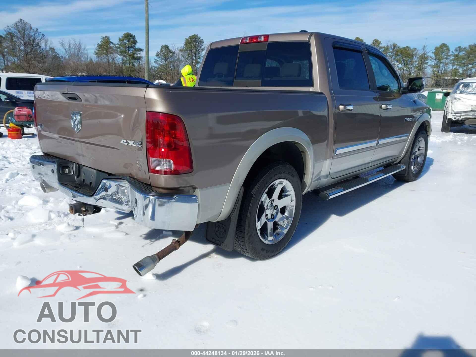 DODGE RAM 1500 2010 - 1D7RV1CT7AS186488