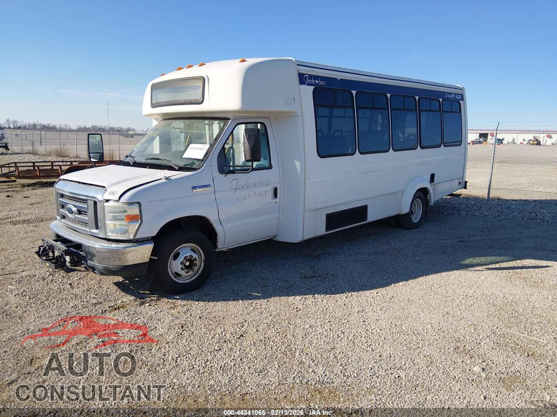 FORD E-450 CUTAWAY 2012 - 1FDFE4FSXCDA67452