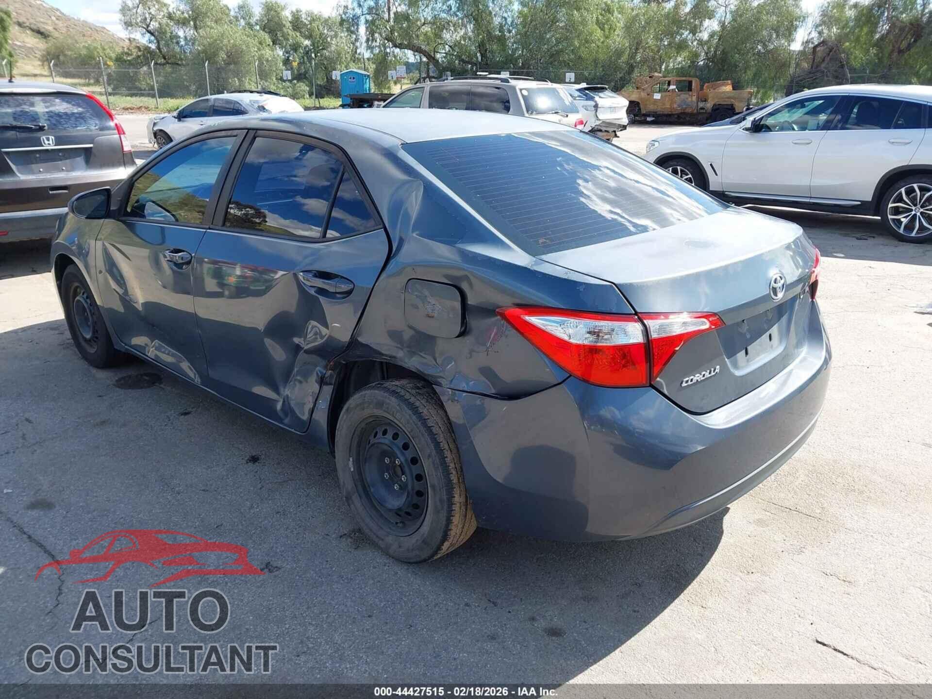 TOYOTA COROLLA 2016 - 5YFBURHEXGP469937