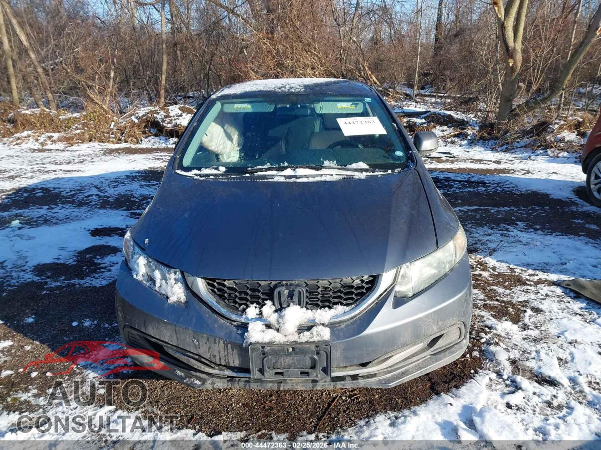 HONDA CIVIC 2013 - 19XFB2F57DE000321