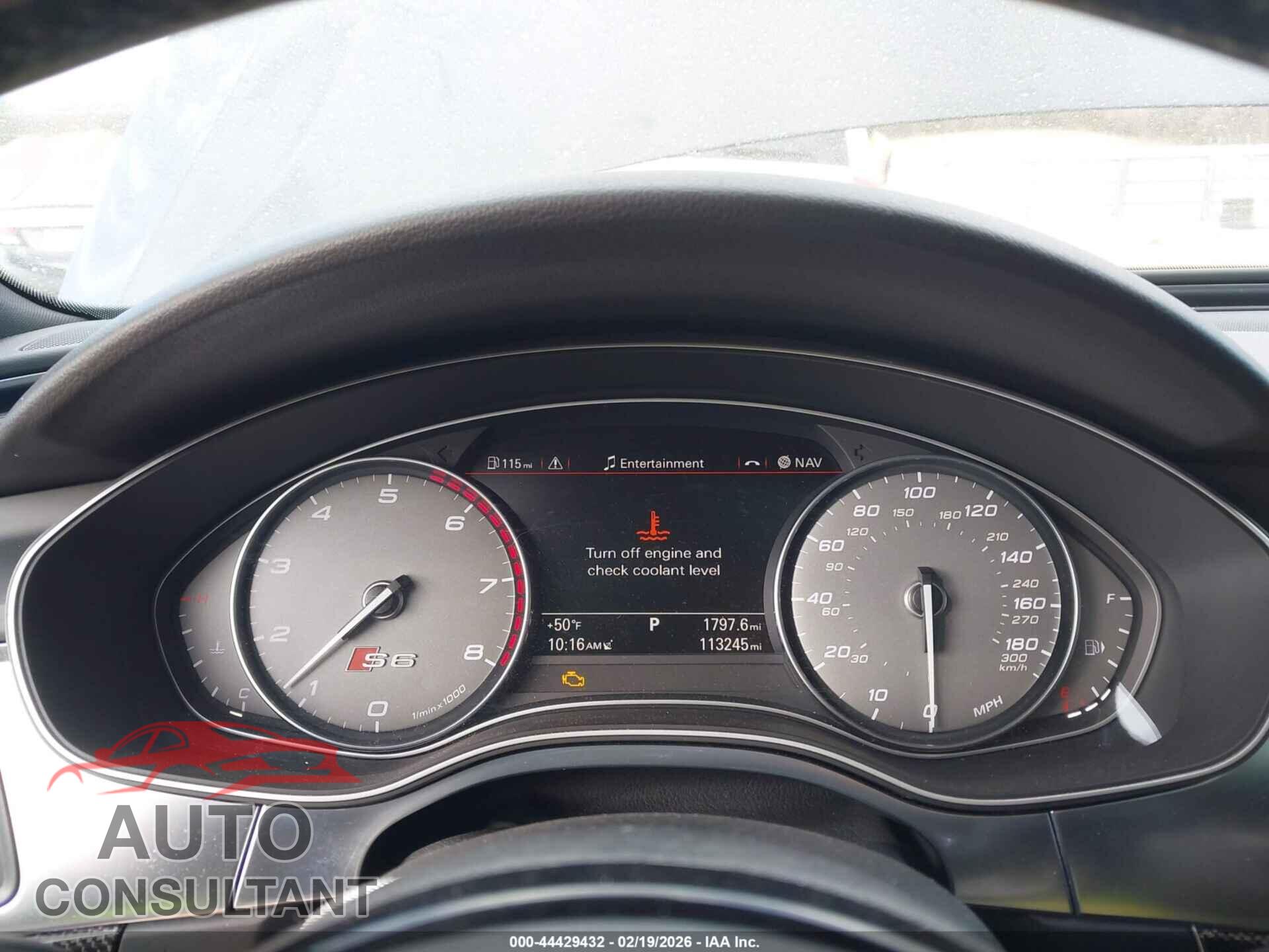 AUDI S6 2014 - WAUF2AFC4EN153709