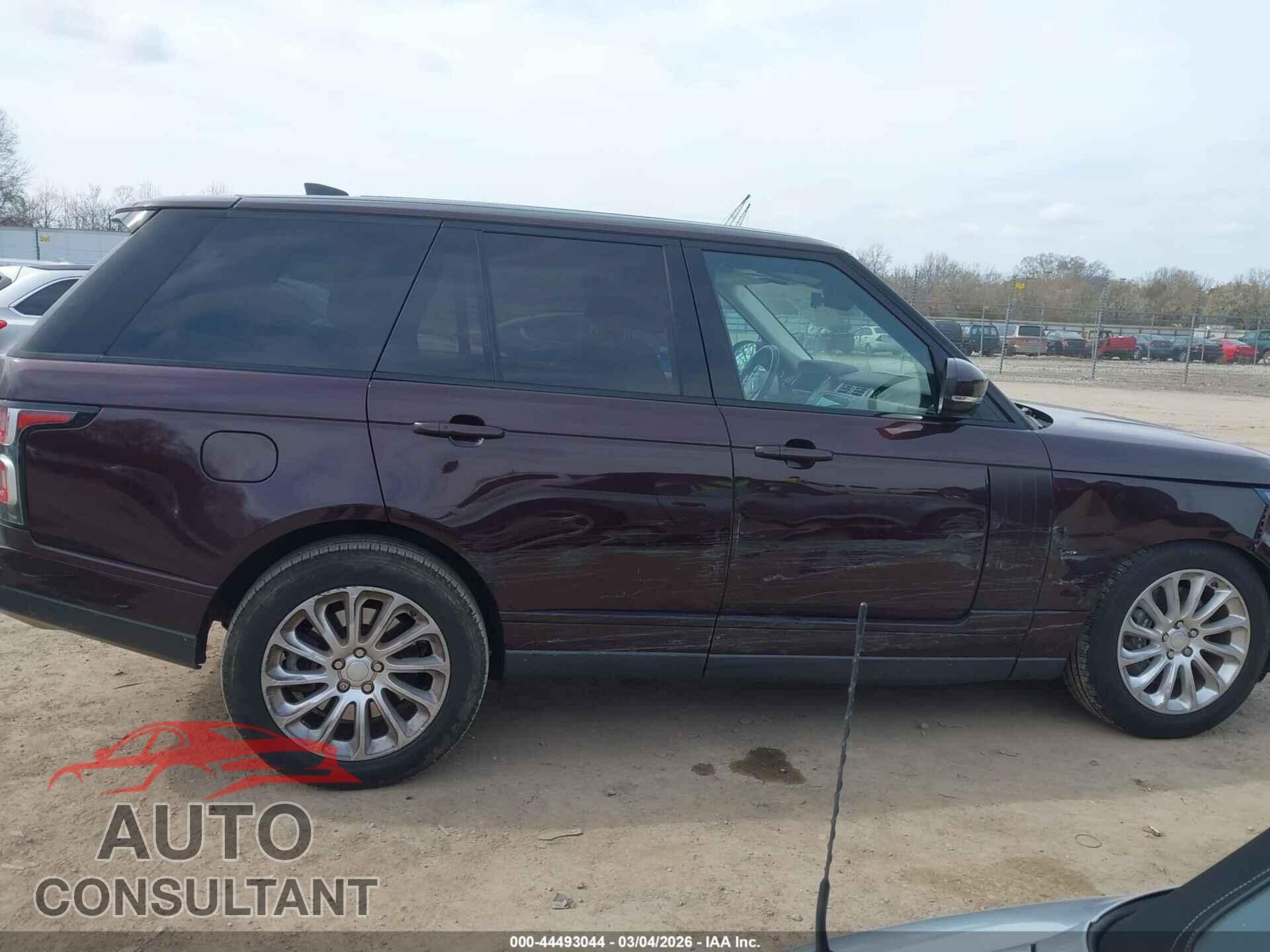 LAND ROVER RANGE ROVER 2018 - SALGS2SV6JA389325