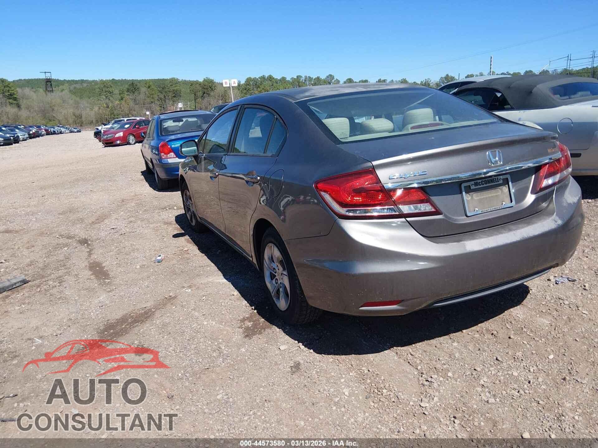 HONDA CIVIC 2013 - 19XFB2F57DE036185