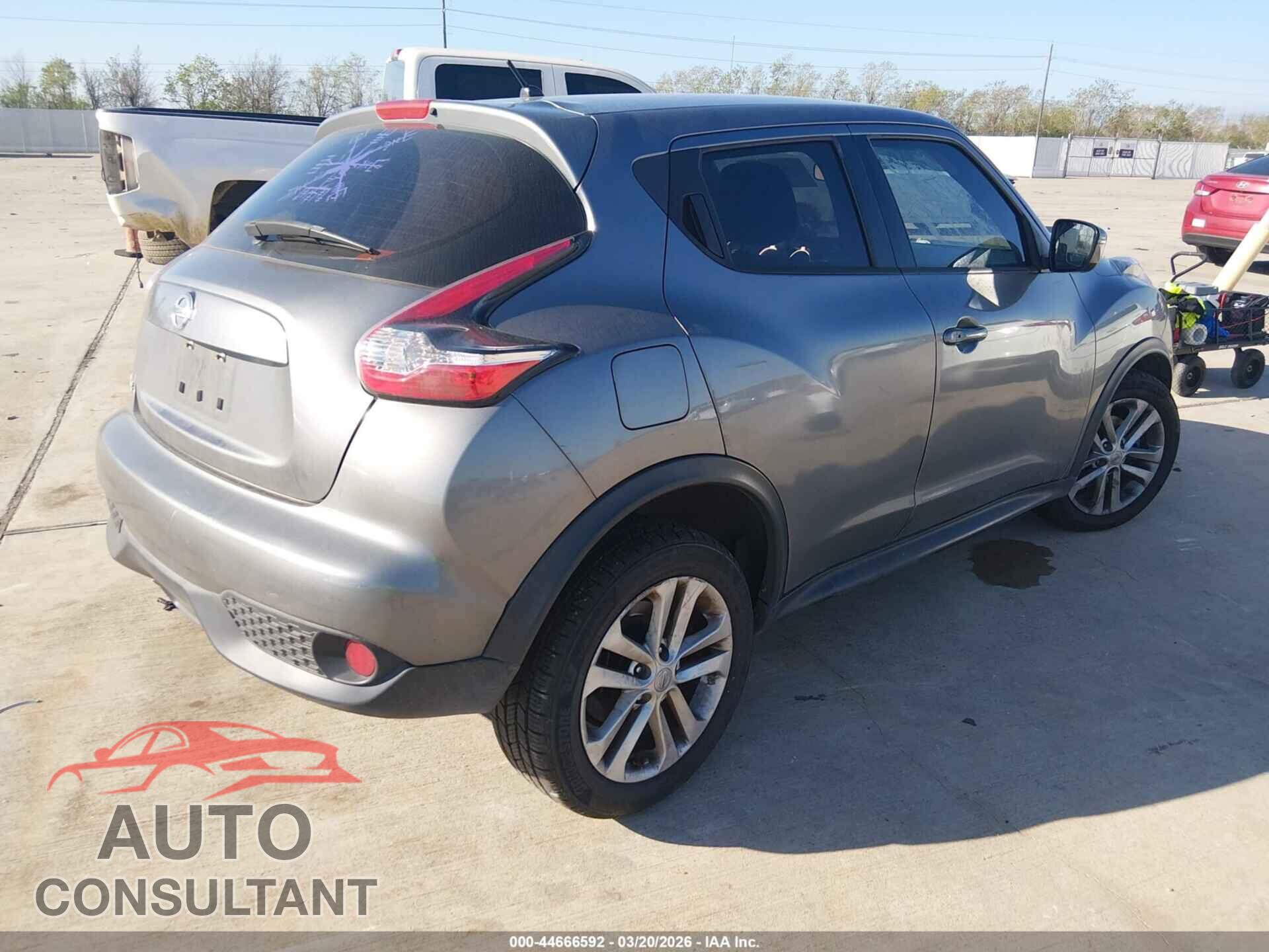 NISSAN JUKE 2017 - JN8AF5MR6HT702170