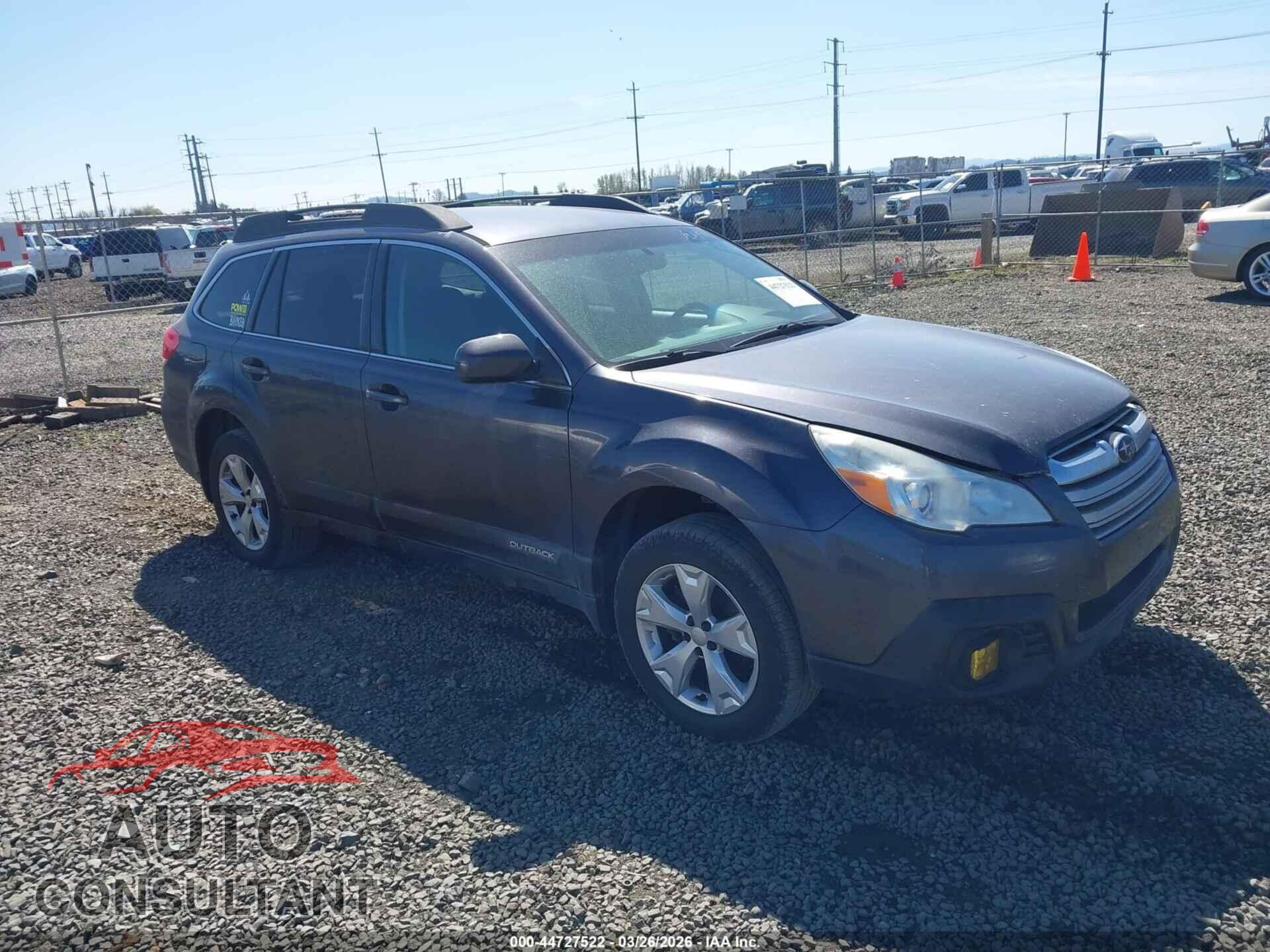 SUBARU OUTBACK 2013 - 4S4BRCCC1D3290657