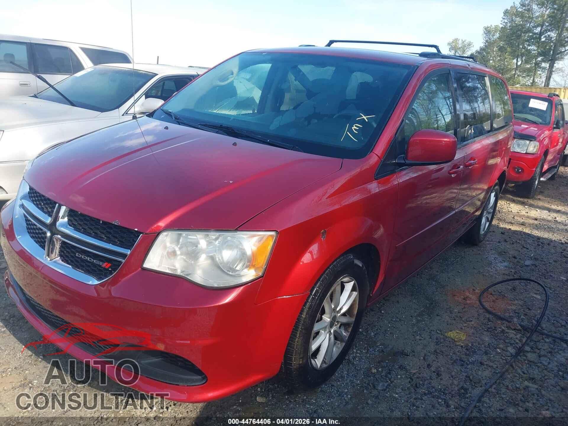 DODGE GRAND CARAVAN 2014 - 2C4RDGCG0ER178999