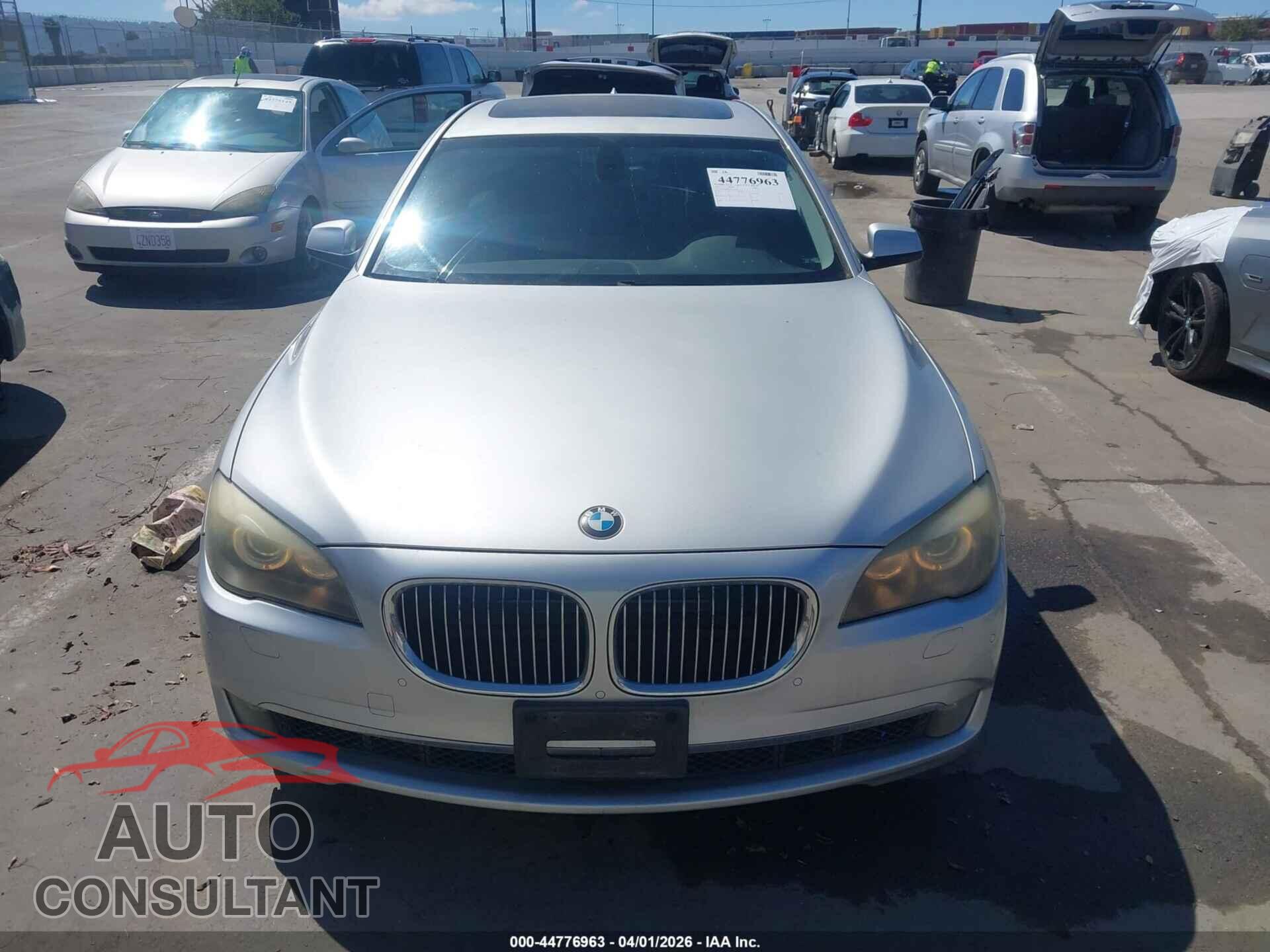 BMW 750LI 2012 - WBAKB8C53CC963435