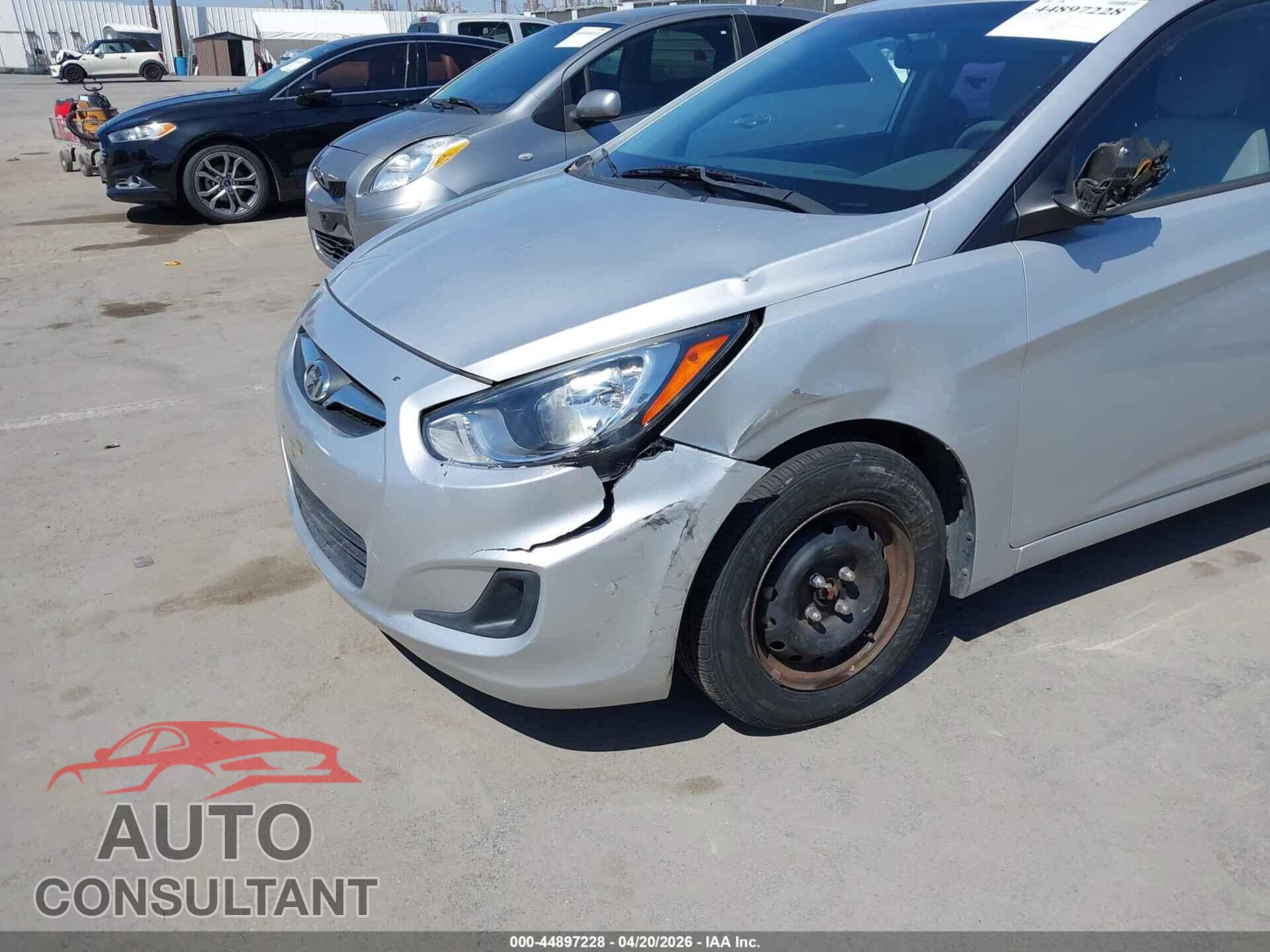 HYUNDAI ACCENT 2012 - KMHCT4AE7CU194928