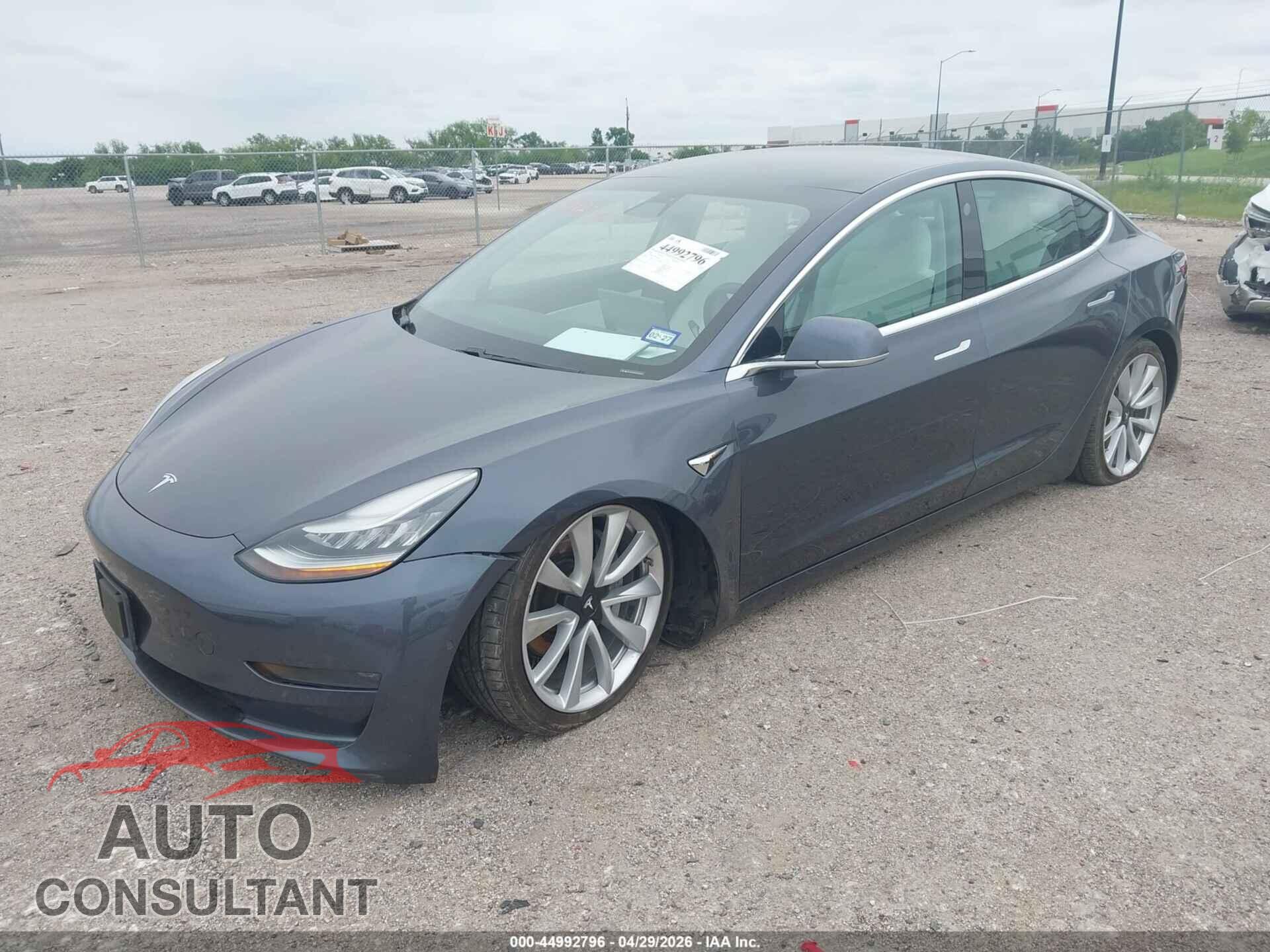 TESLA MODEL 3 2019 - 5YJ3E1EB7KF391604