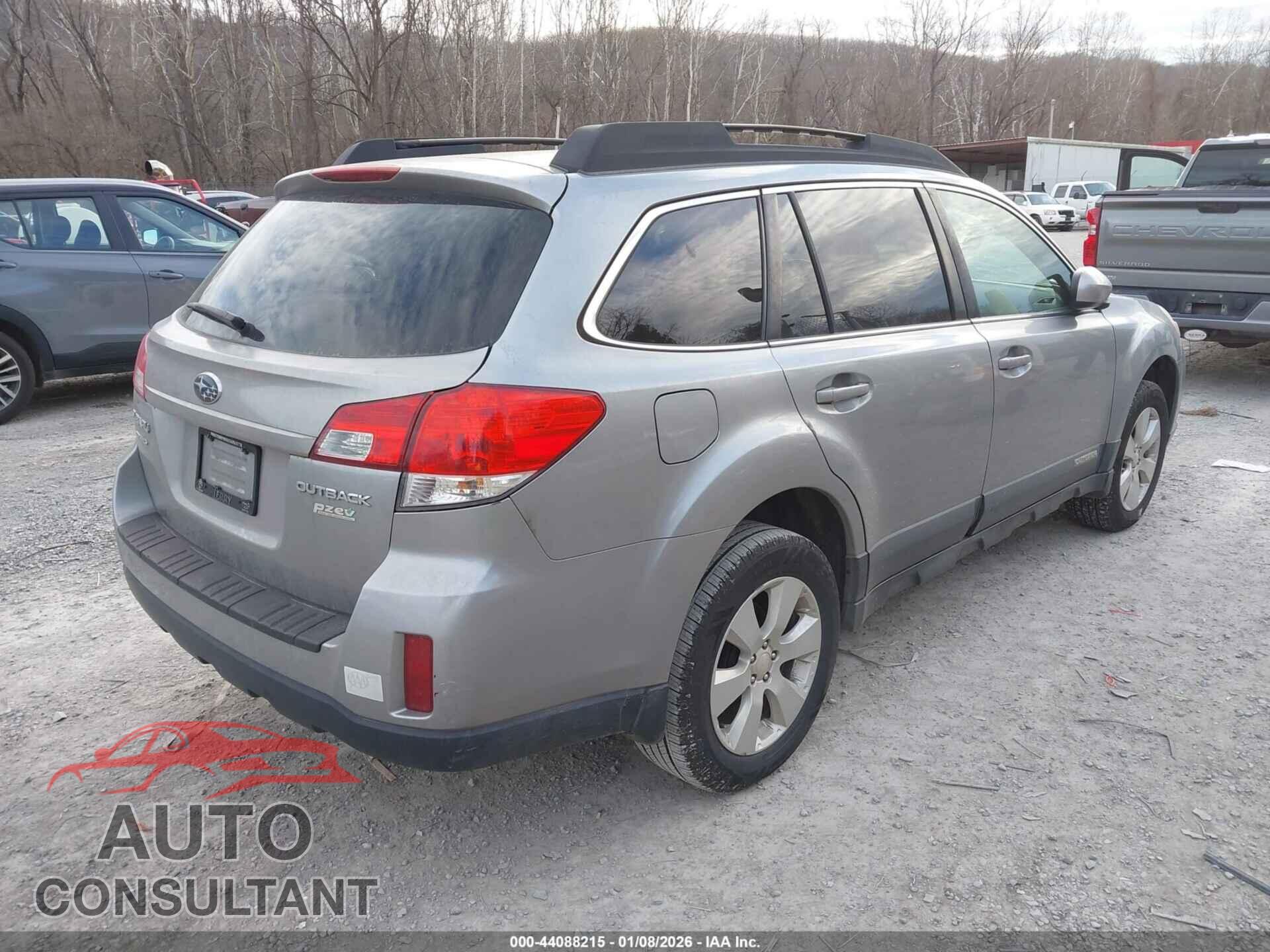 SUBARU OUTBACK 2011 - 4S4BRBCC0B3436022