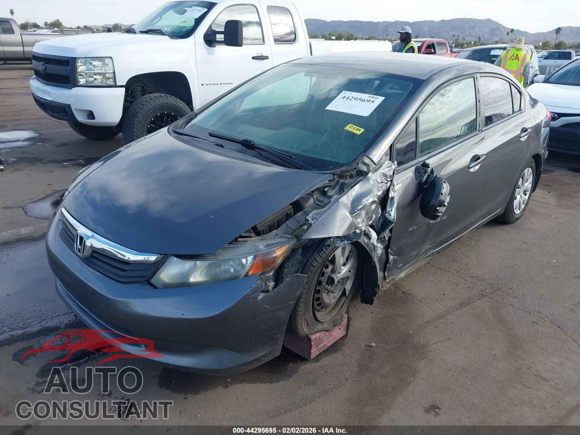 HONDA CIVIC 2012 - 2HGFB2F50CH584856