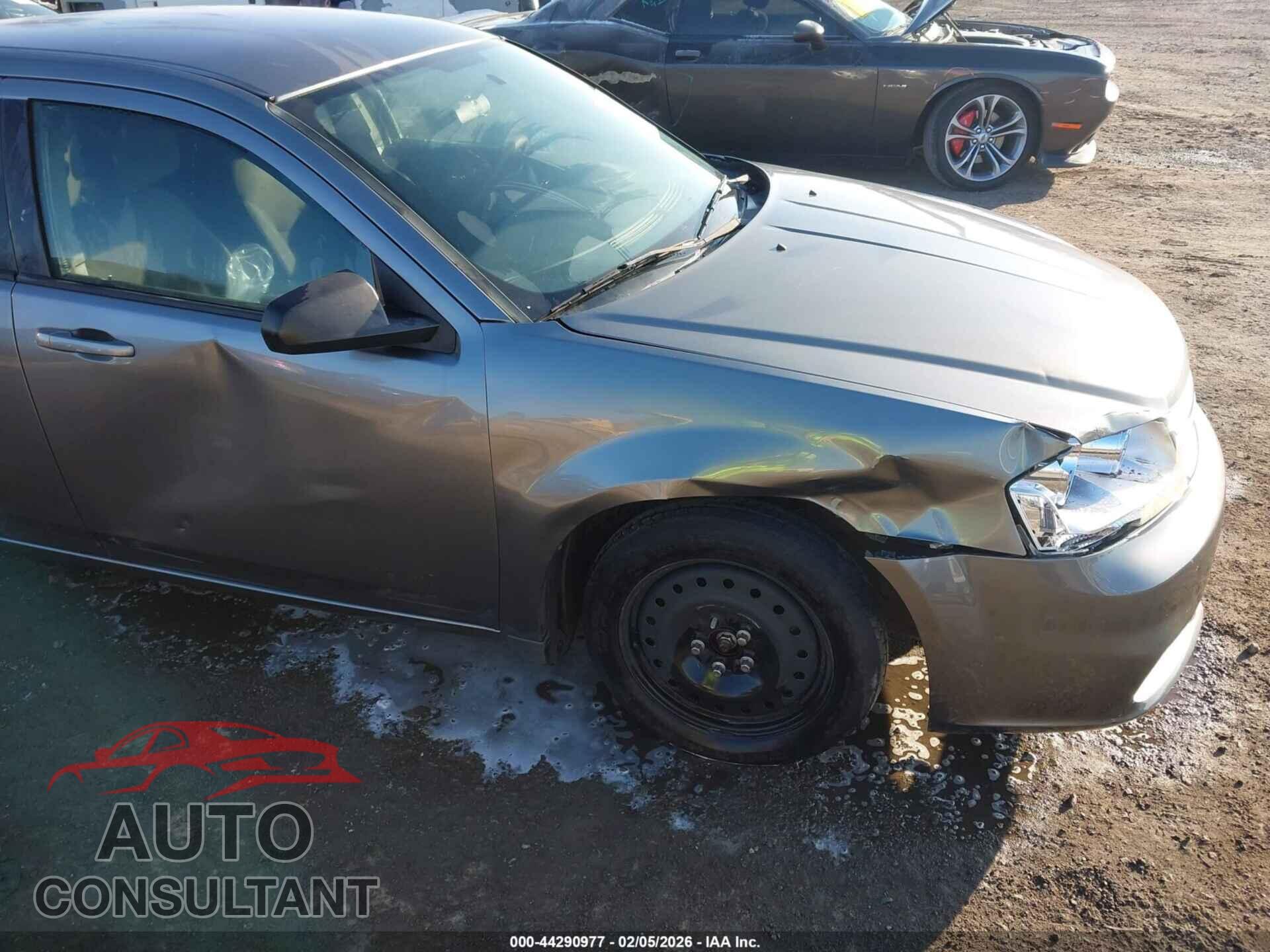 DODGE AVENGER 2013 - 1C3CDZAG4DN757532