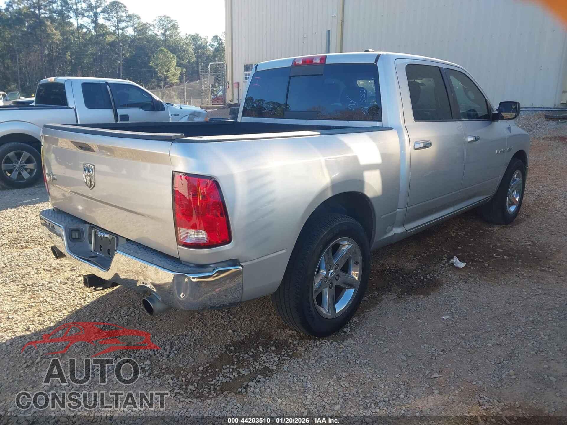 DODGE RAM 1500 2009 - 1D3HB13T79J511552