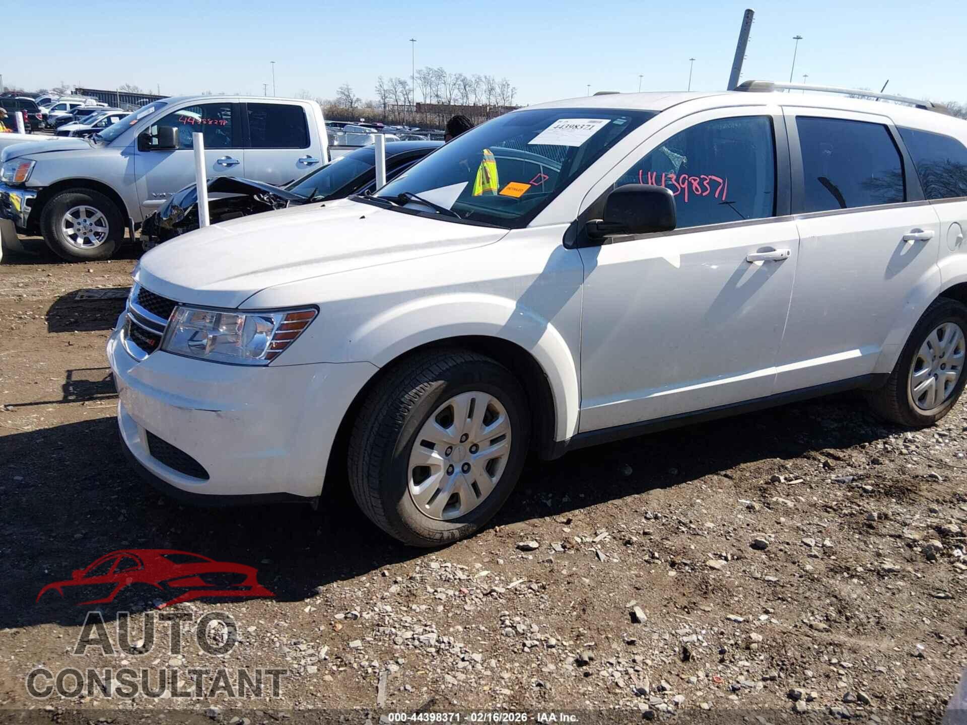 DODGE JOURNEY 2017 - 3C4PDCAB9HT648651