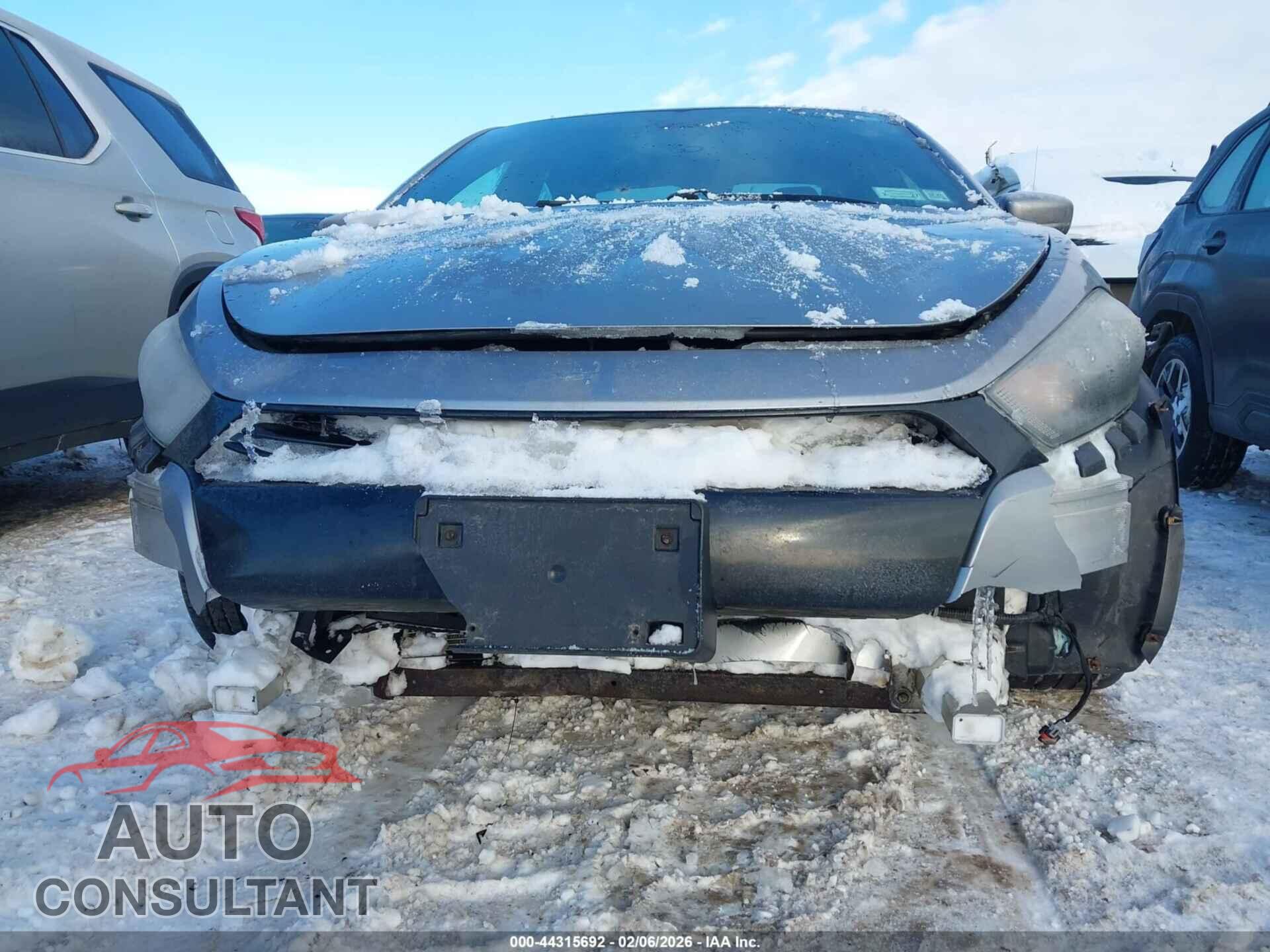 DODGE DART 2016 - 1C3CDFBBXGD539459